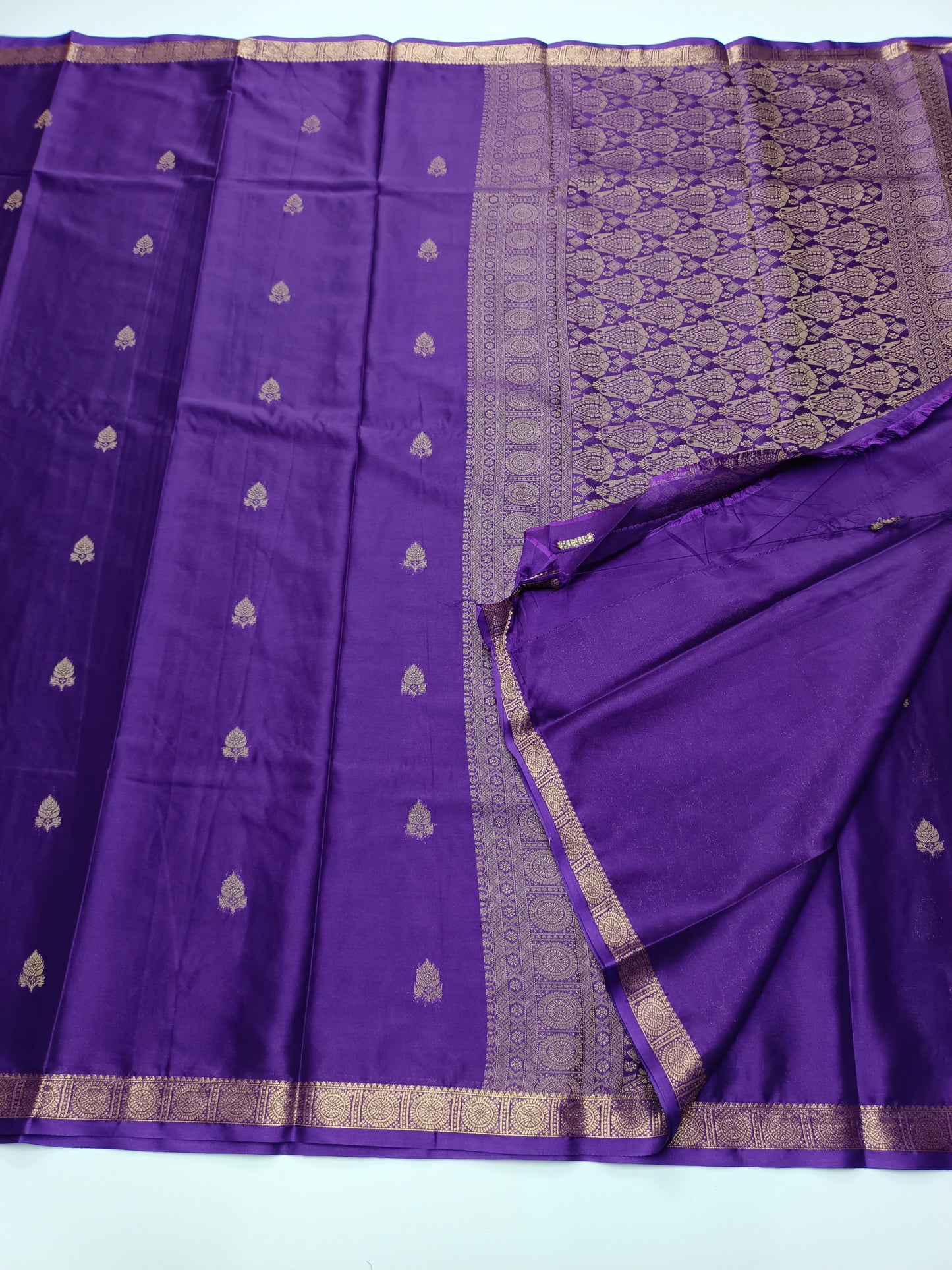 SEMI CREPE SILK SAREE