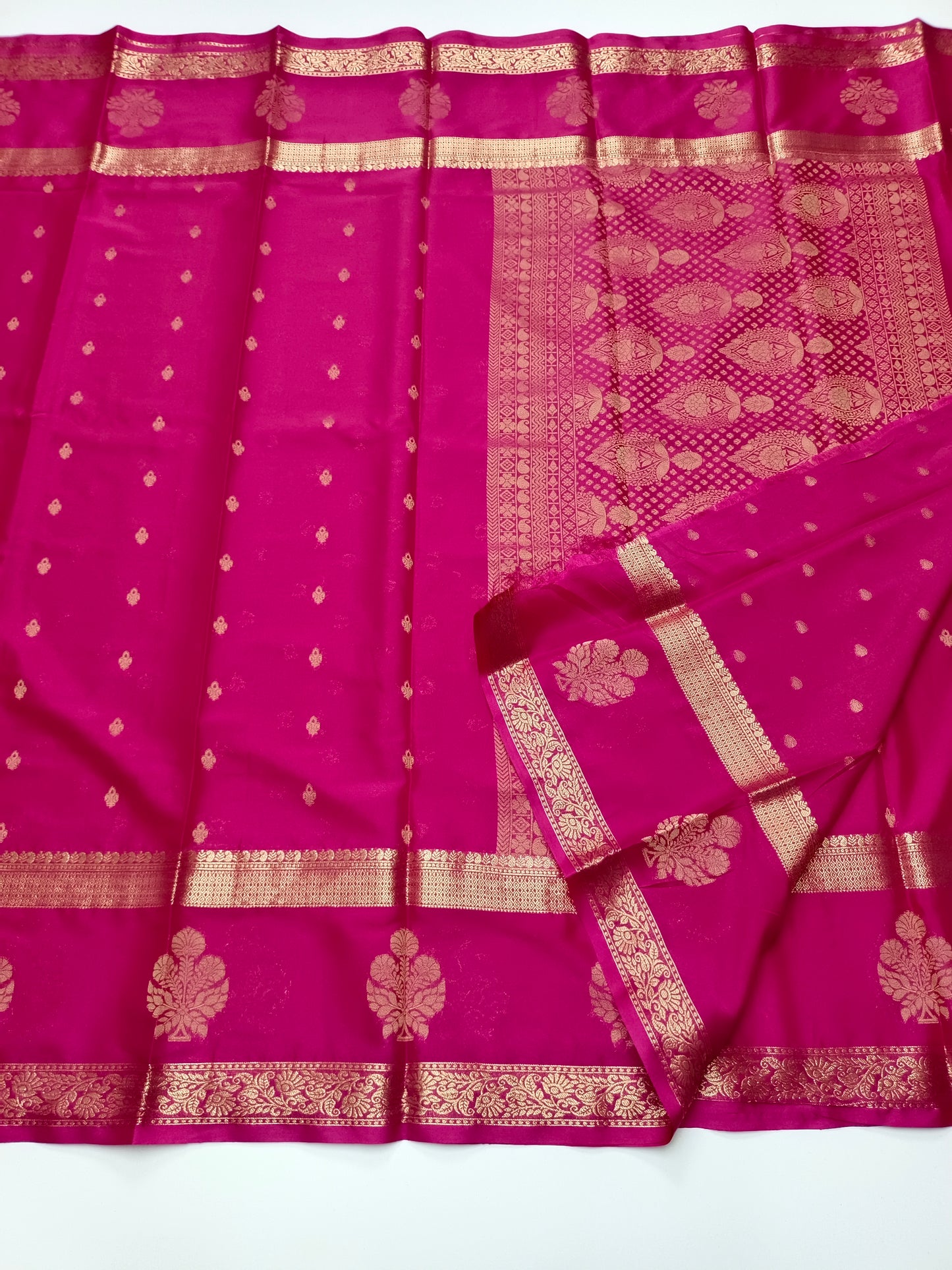 SEMI CREPE SILK SAREE