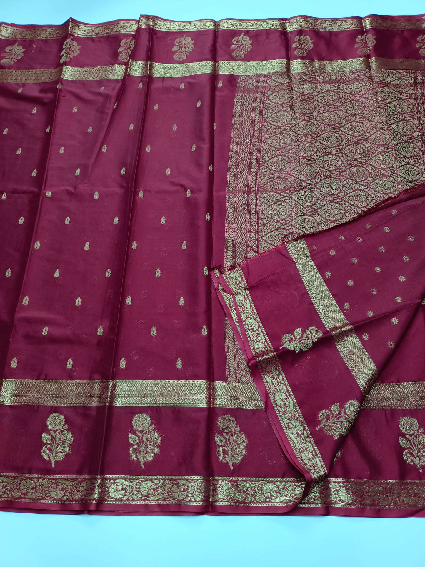 SEMI CREPE SILK SAREE