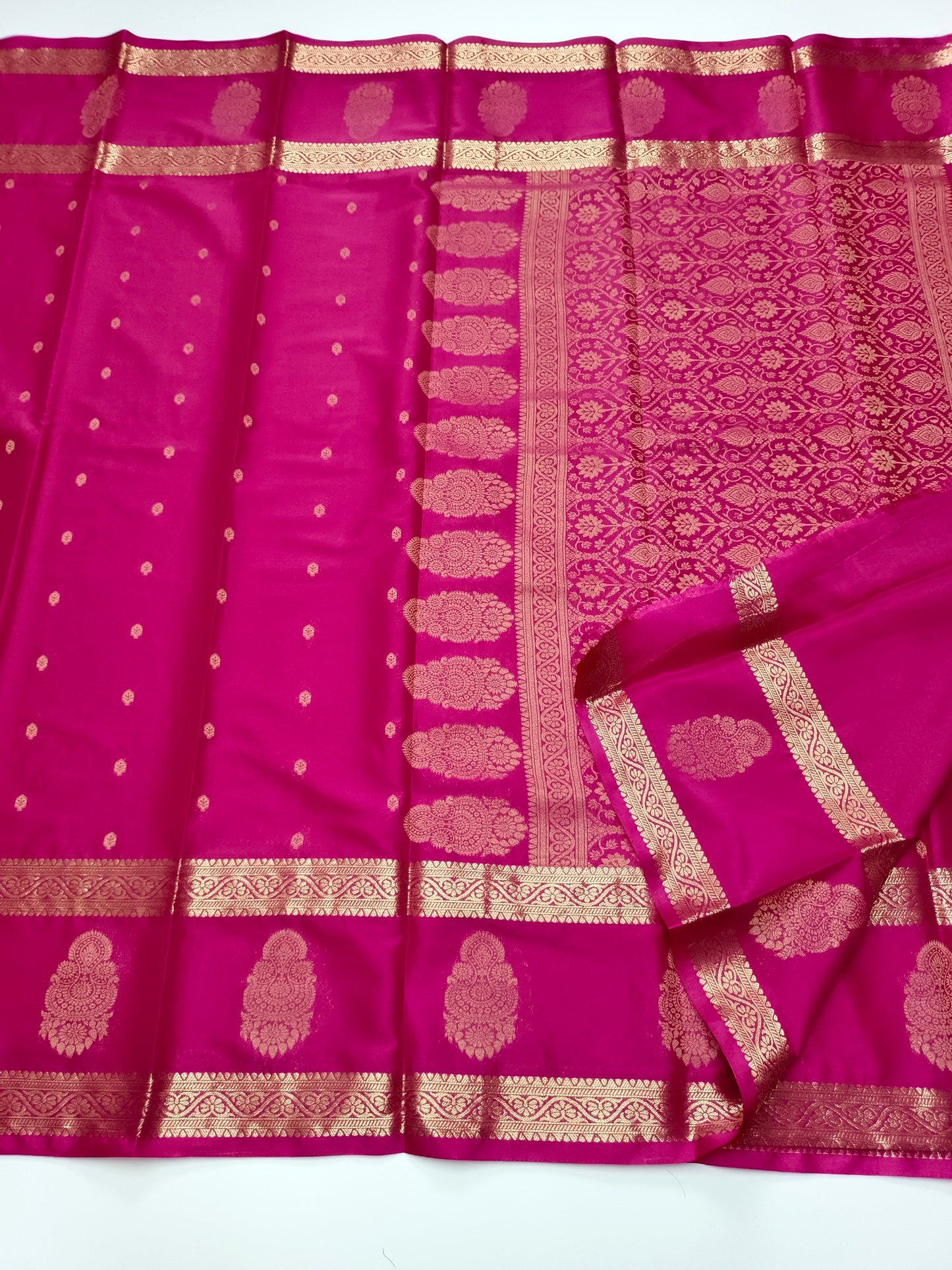 SEMI CREPE SILK SAREE