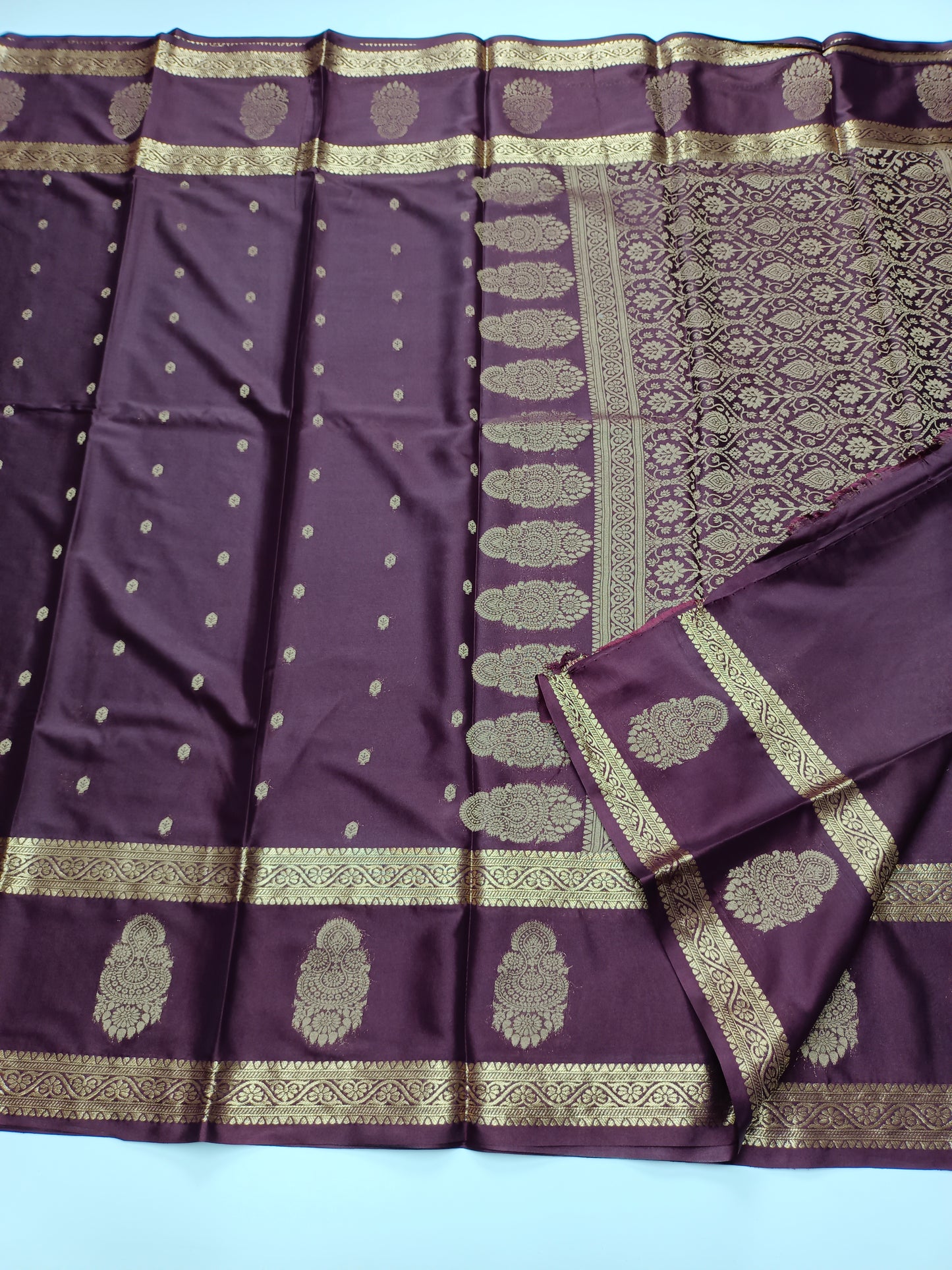 SEMI CREPE SILK SAREE