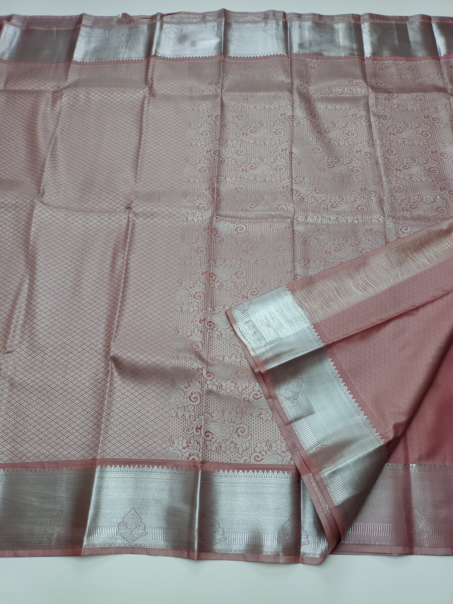 FANCY TISSUE BROCADE SAREE