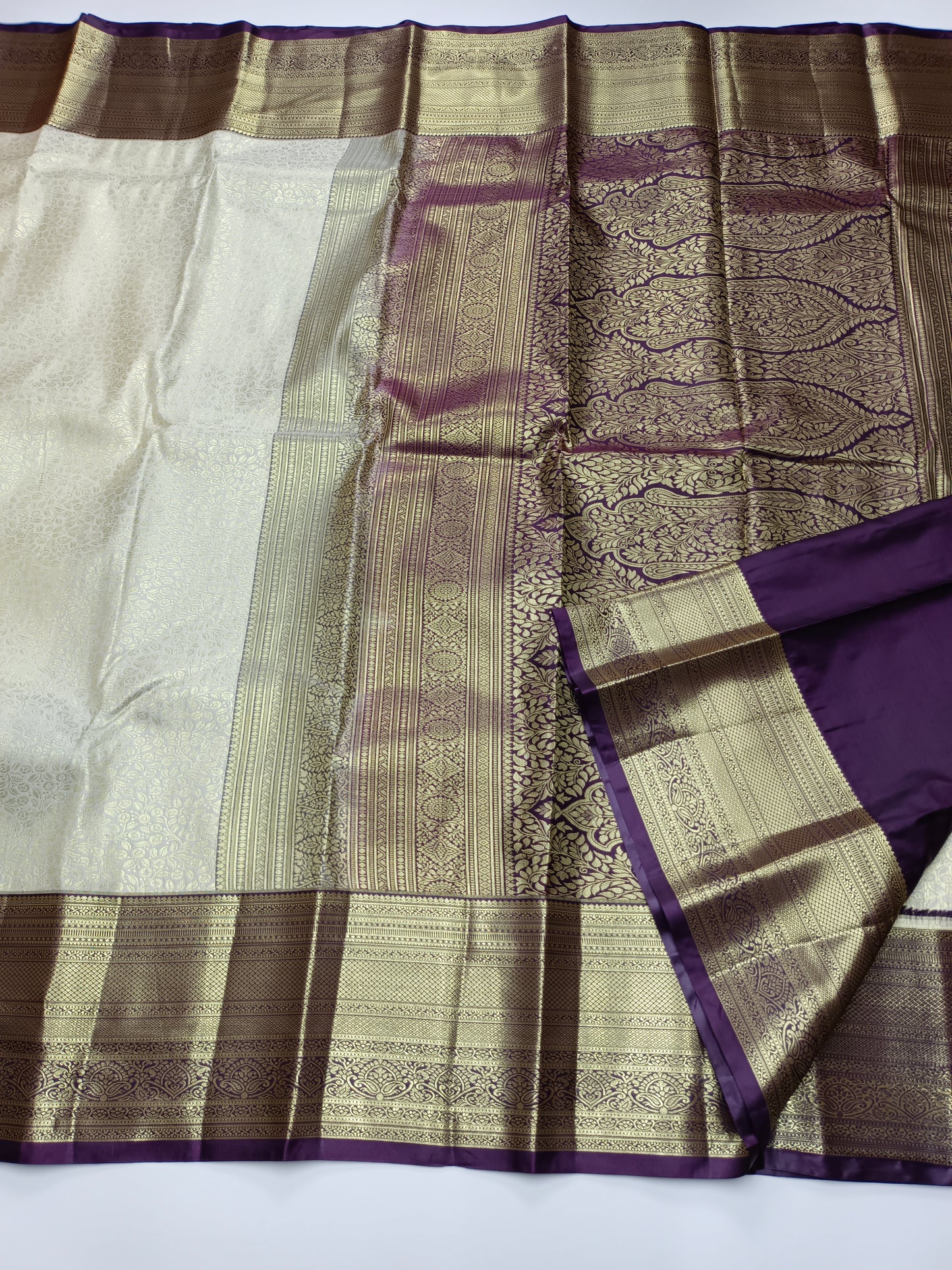 FANCY TISSUE BROCADE SAREE