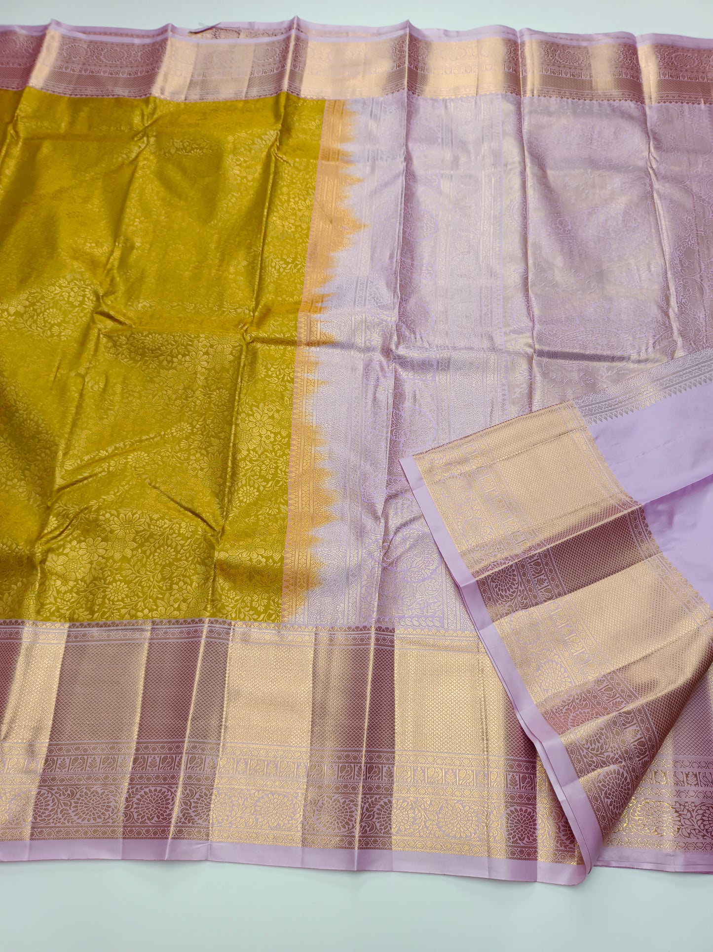 FANCY TISSUE BROCADE SAREE