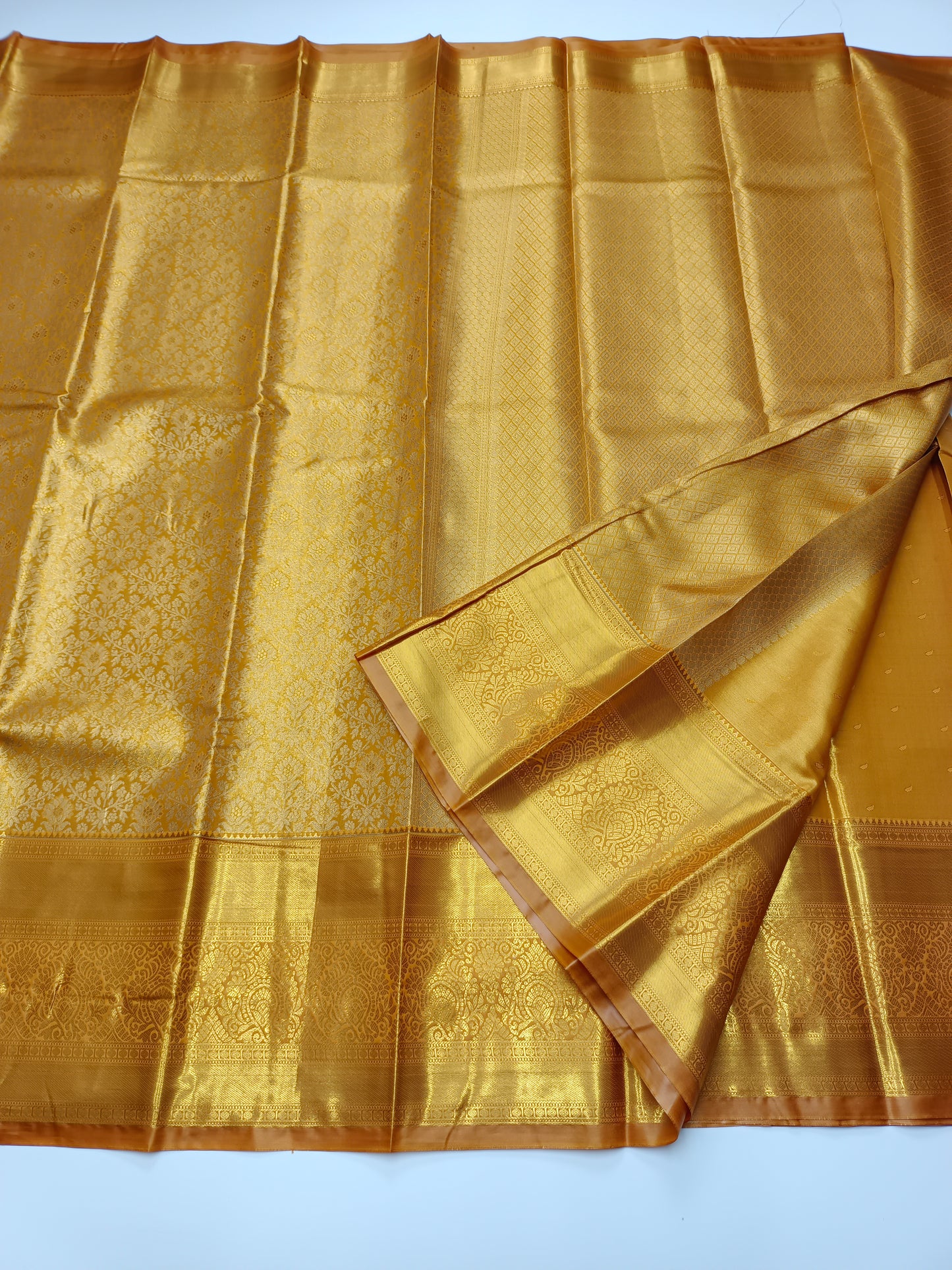 FANCY TISSUE BROCADE SAREE