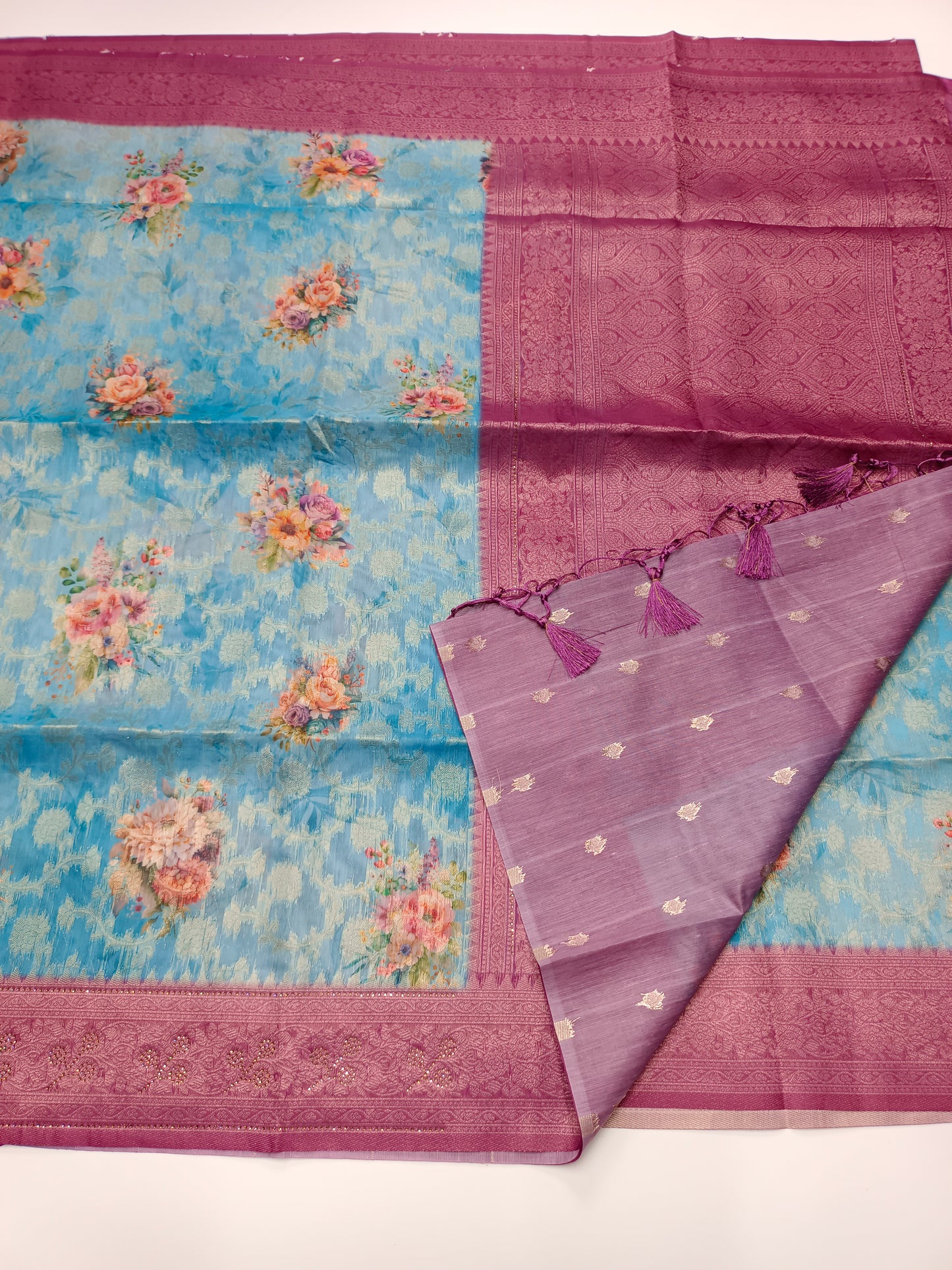 FANCY RAW SILK SAREE