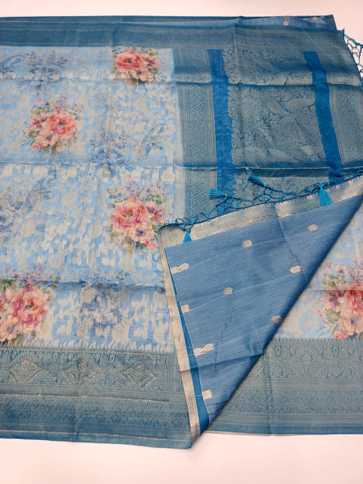 FANCY RAW SILK SAREE