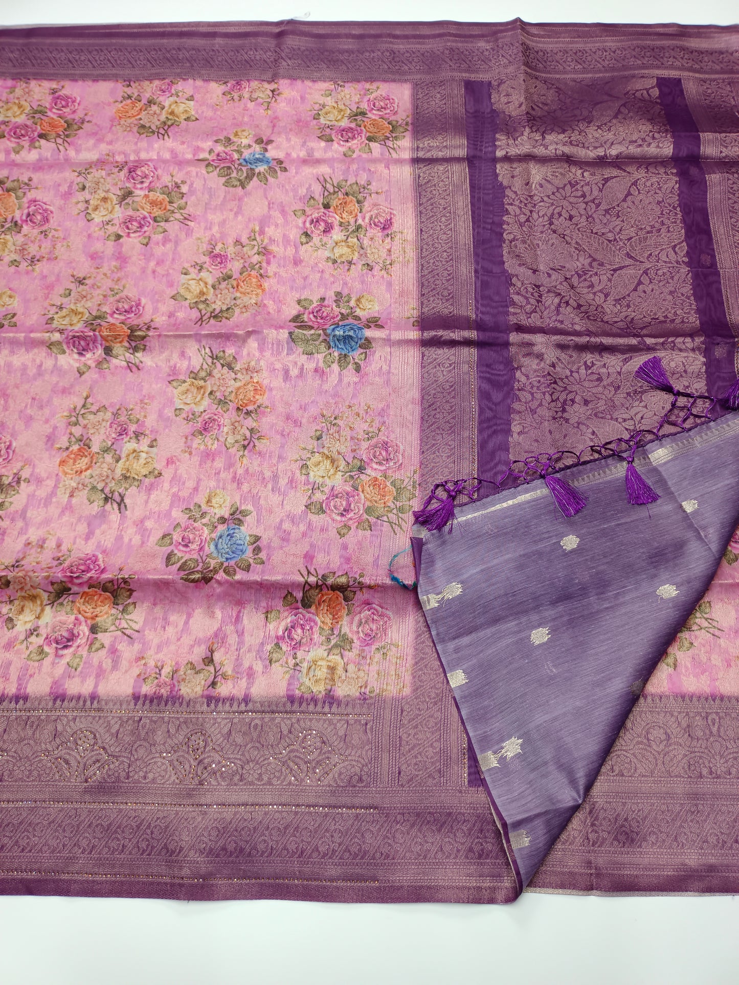 FANCY RAW SILK SAREE