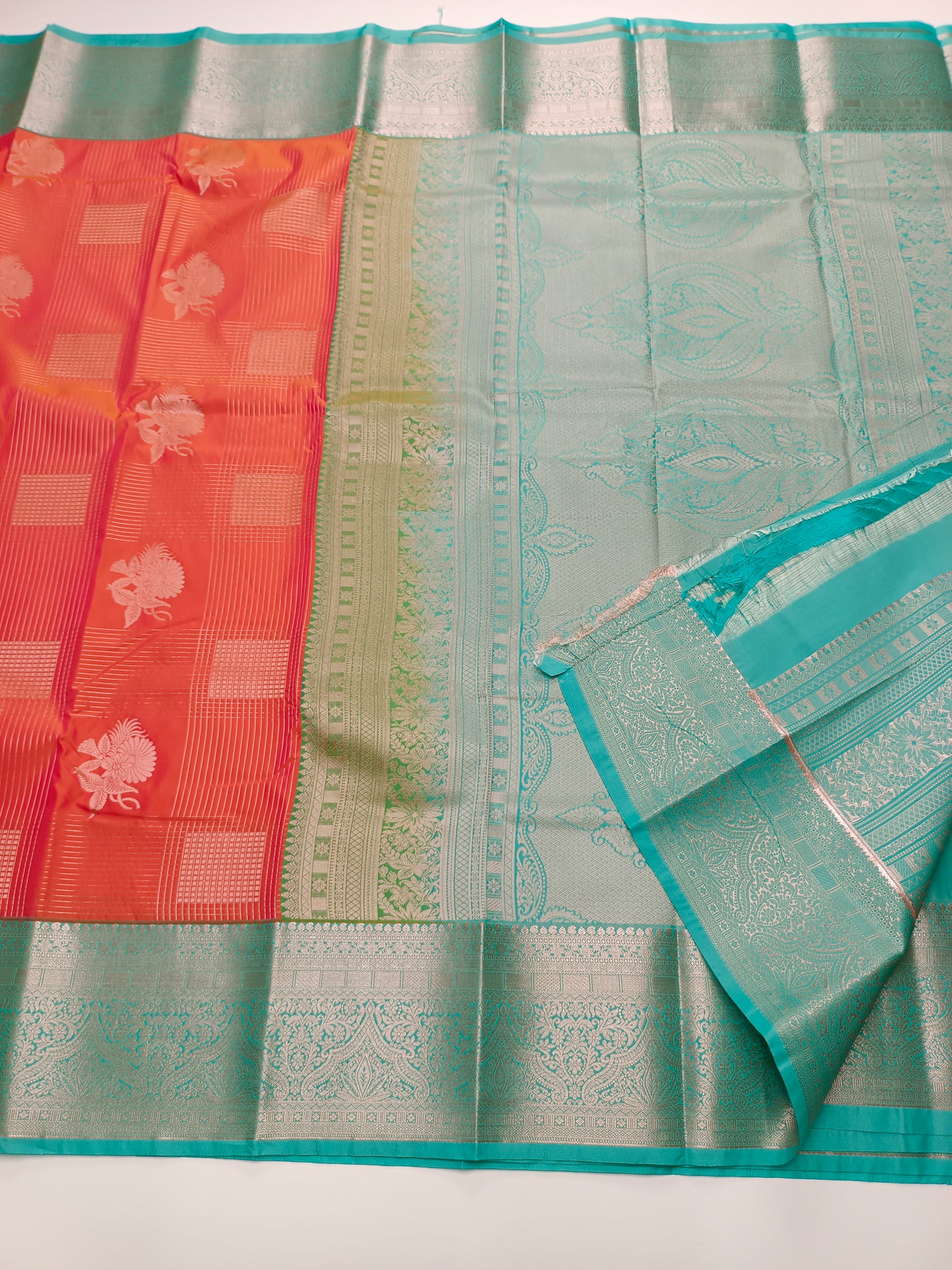 KANCHIPURAM SEMI SILK SAREE
