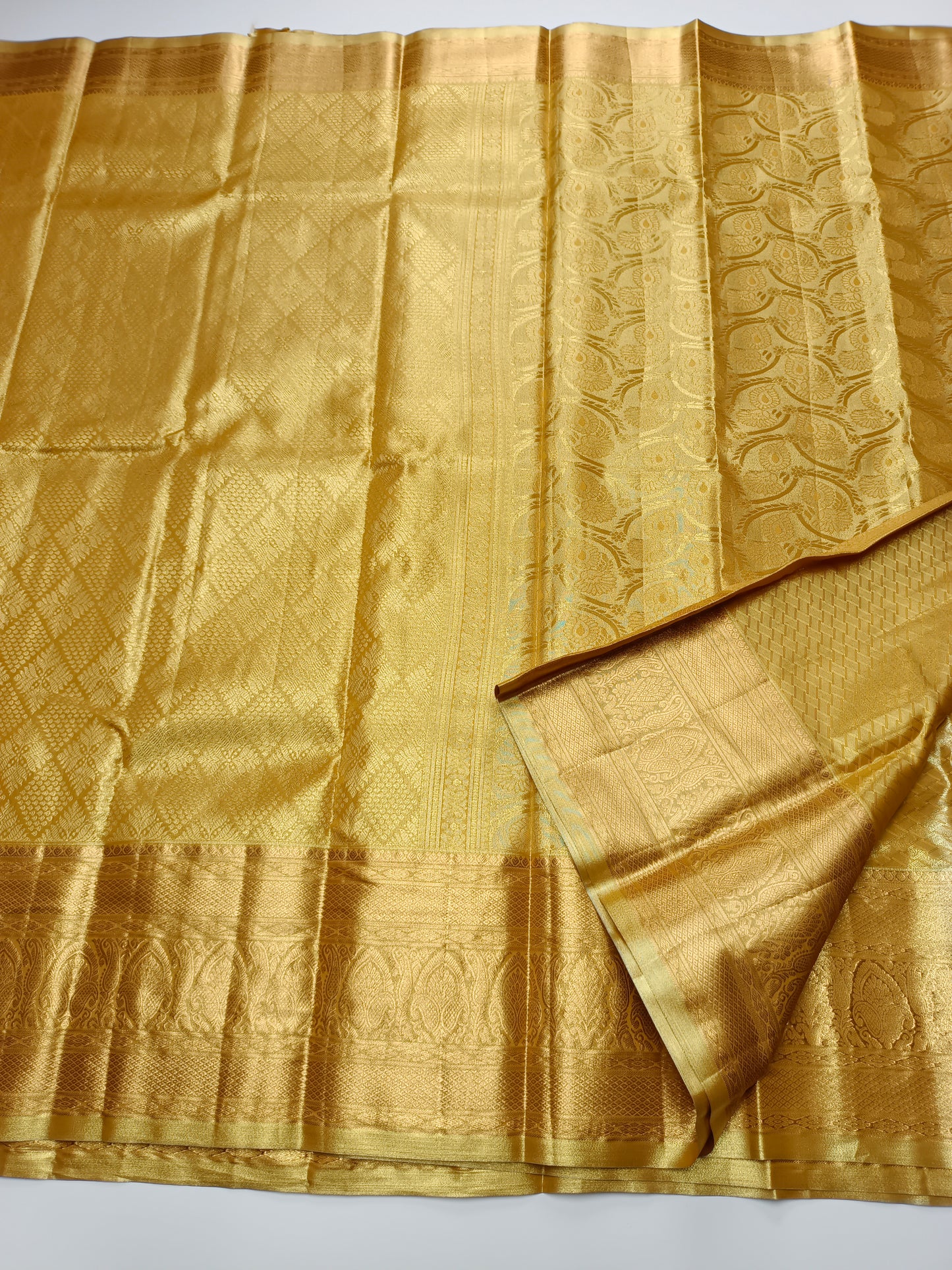 FANCY TISSUE BROCADE SAREE