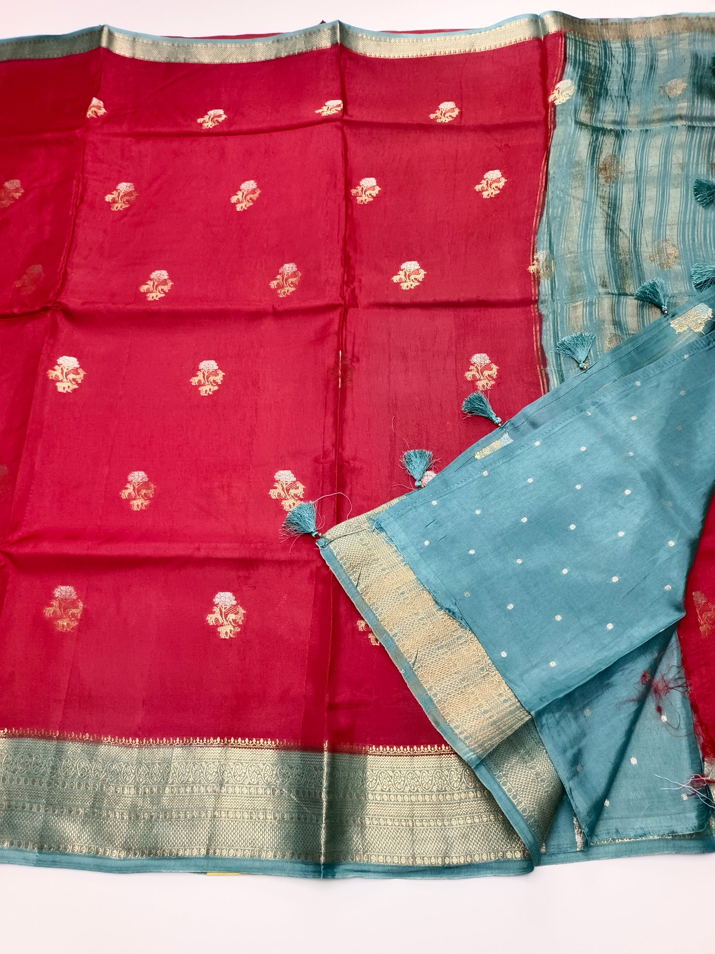 FANCY VISCOSE SILK SAREE