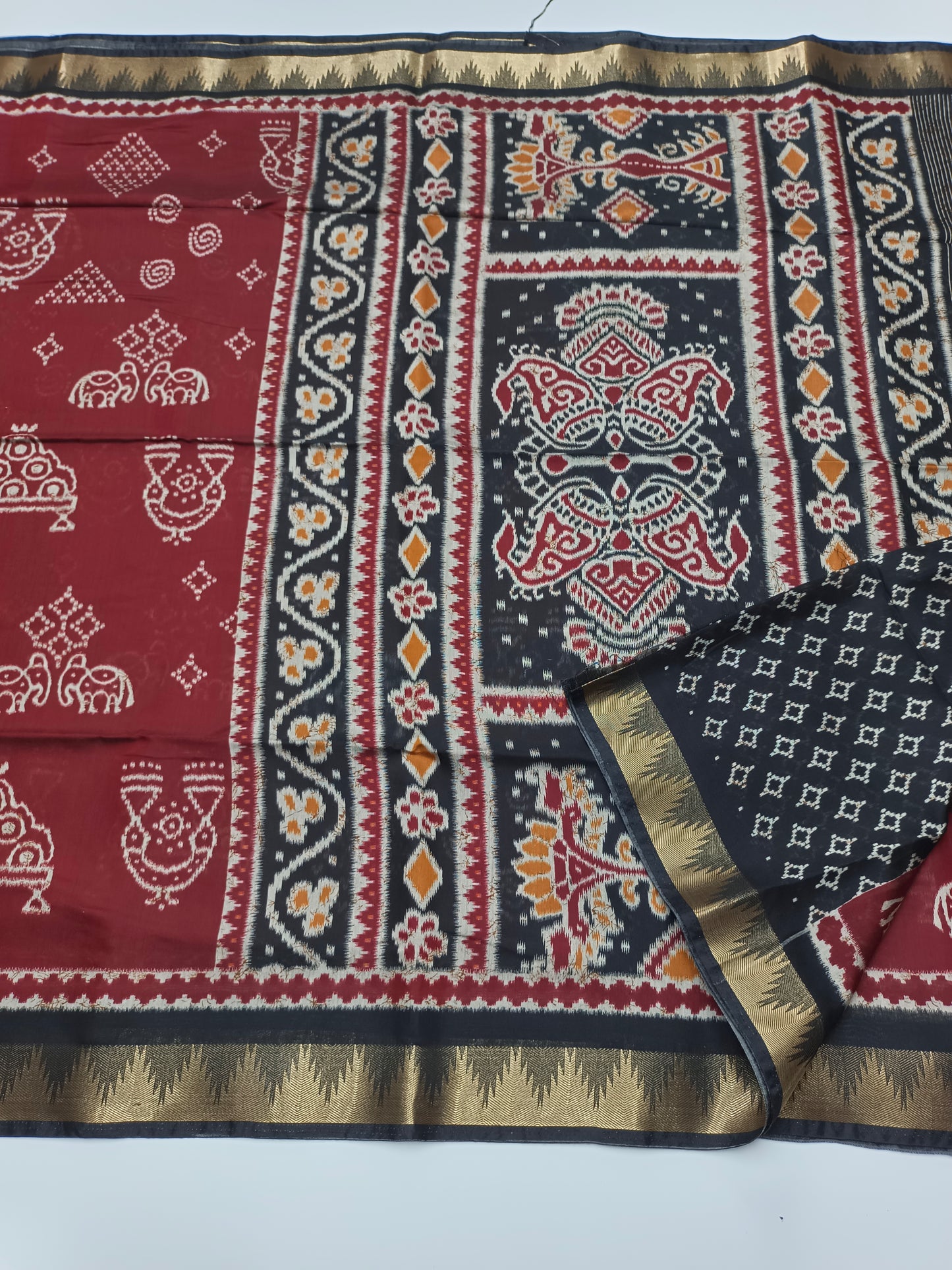 FANCY ASSAM SILK SAREE