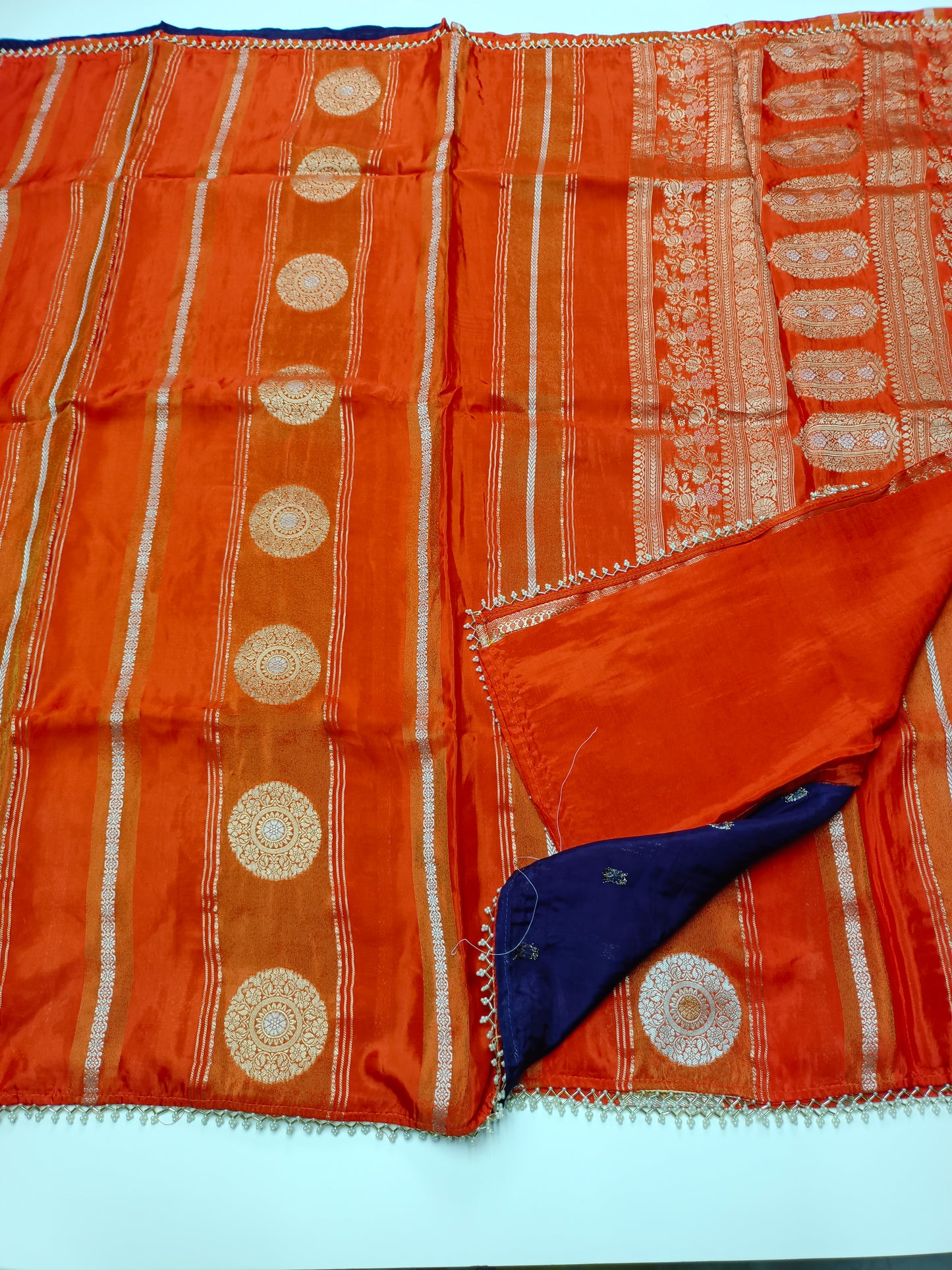 ORGANZA CREPE SILK SAREE