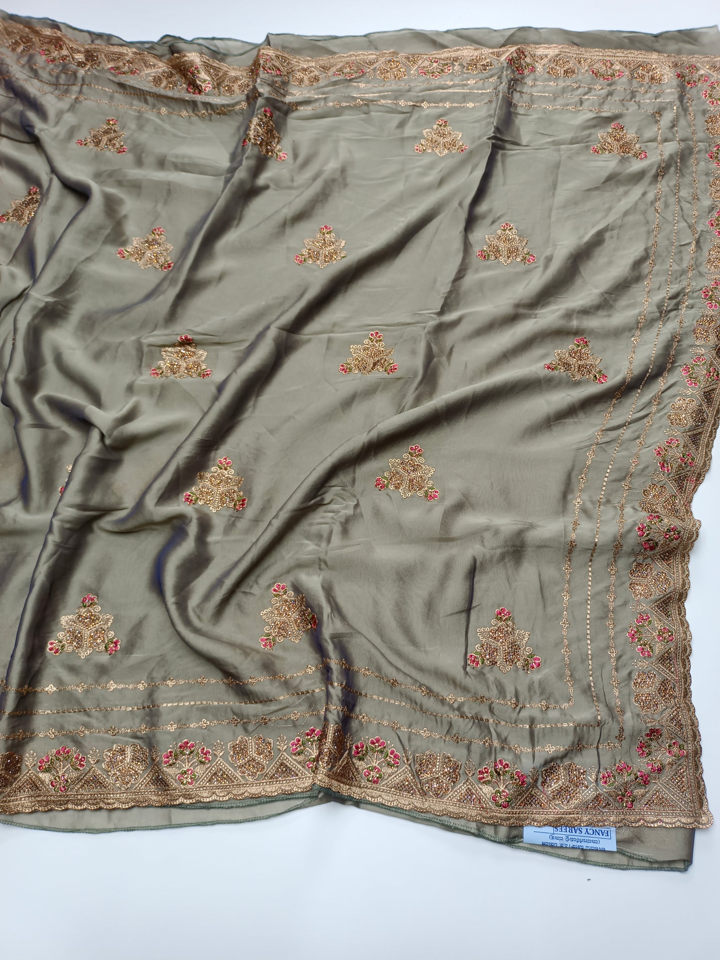 FANCY WORK SAREE
