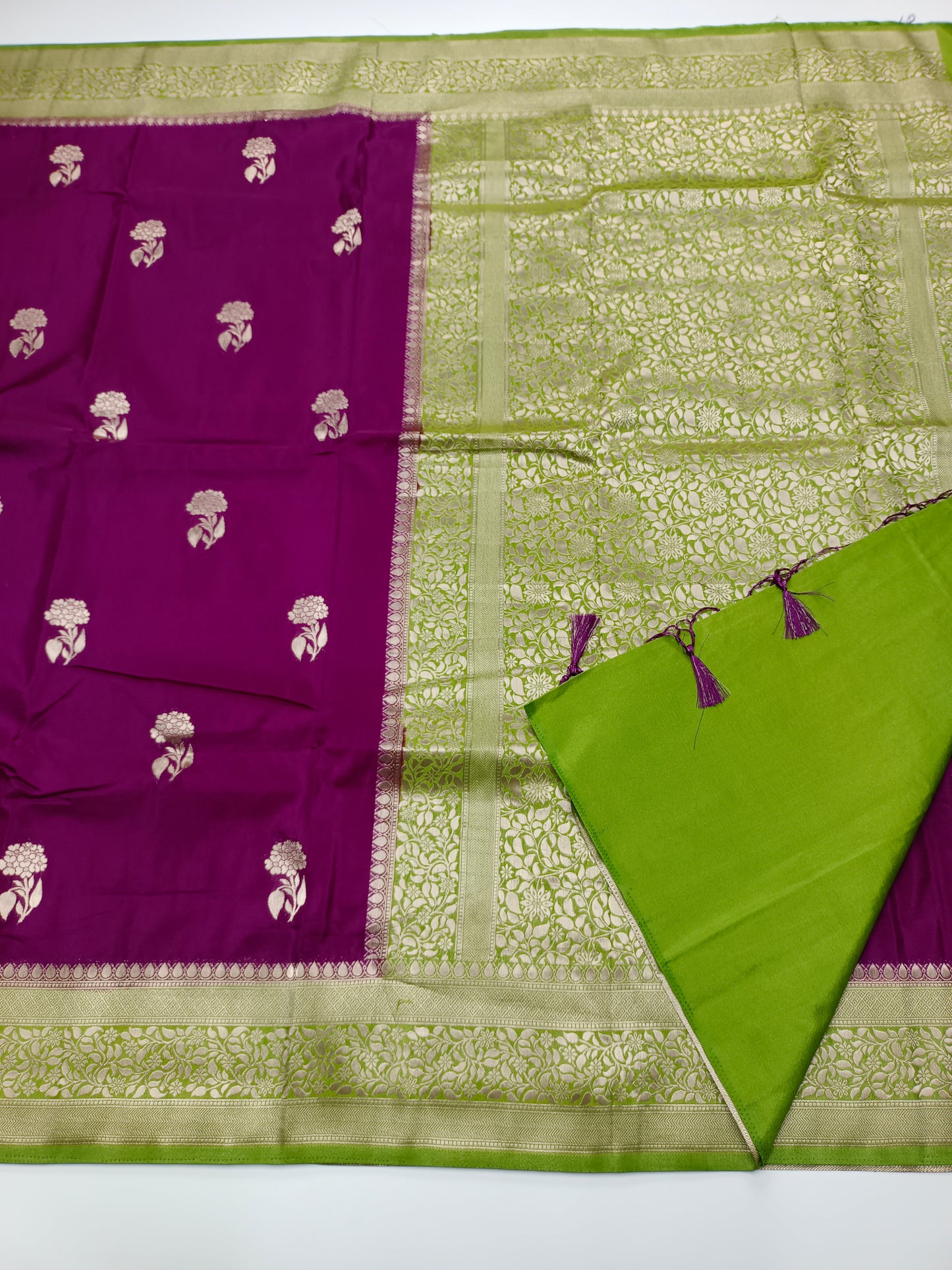 FANCY CHINON SAREE