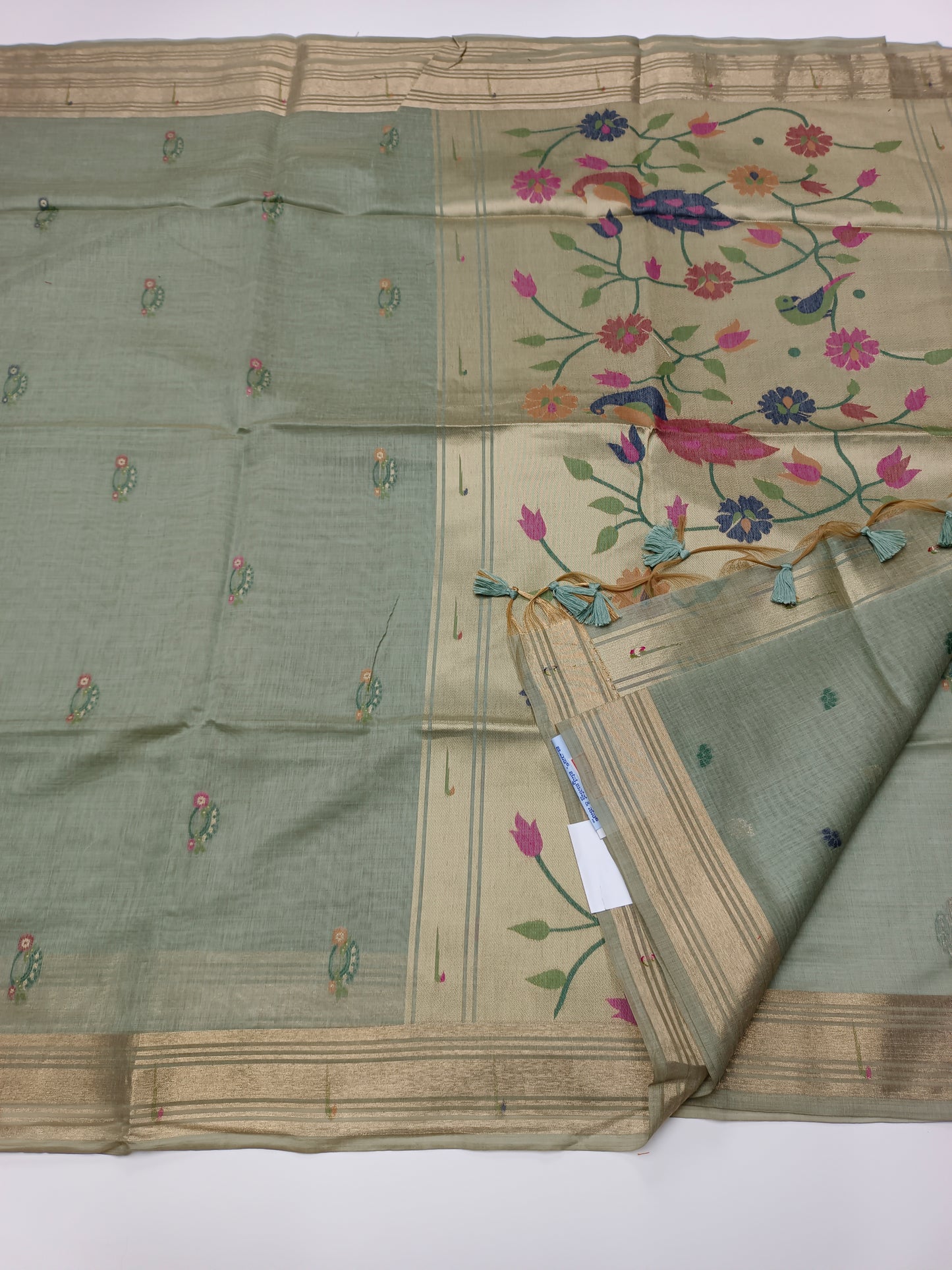 FANCY JAMDHANI COTTON SAREE