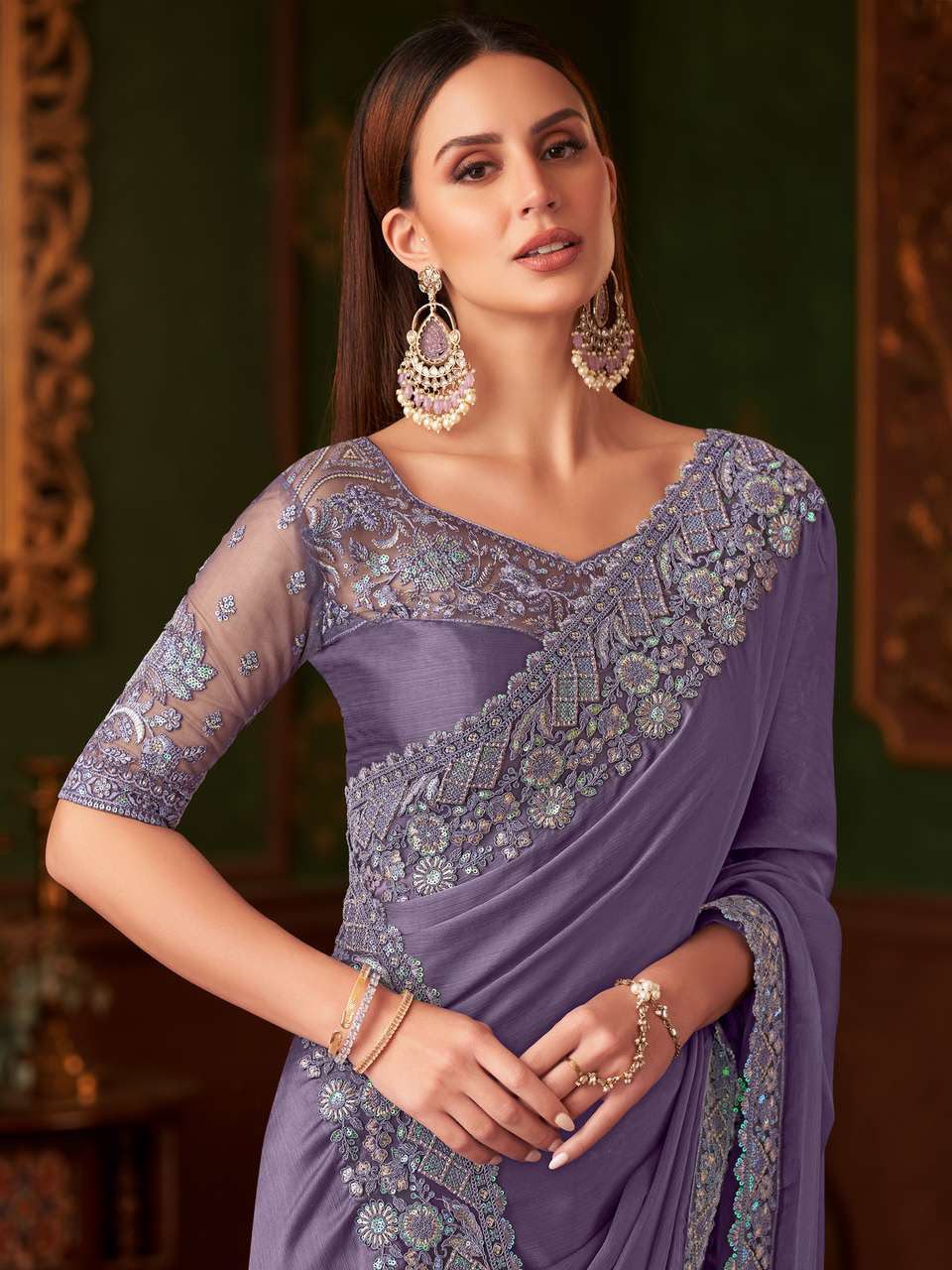 FANCY DESIGNER SAREE