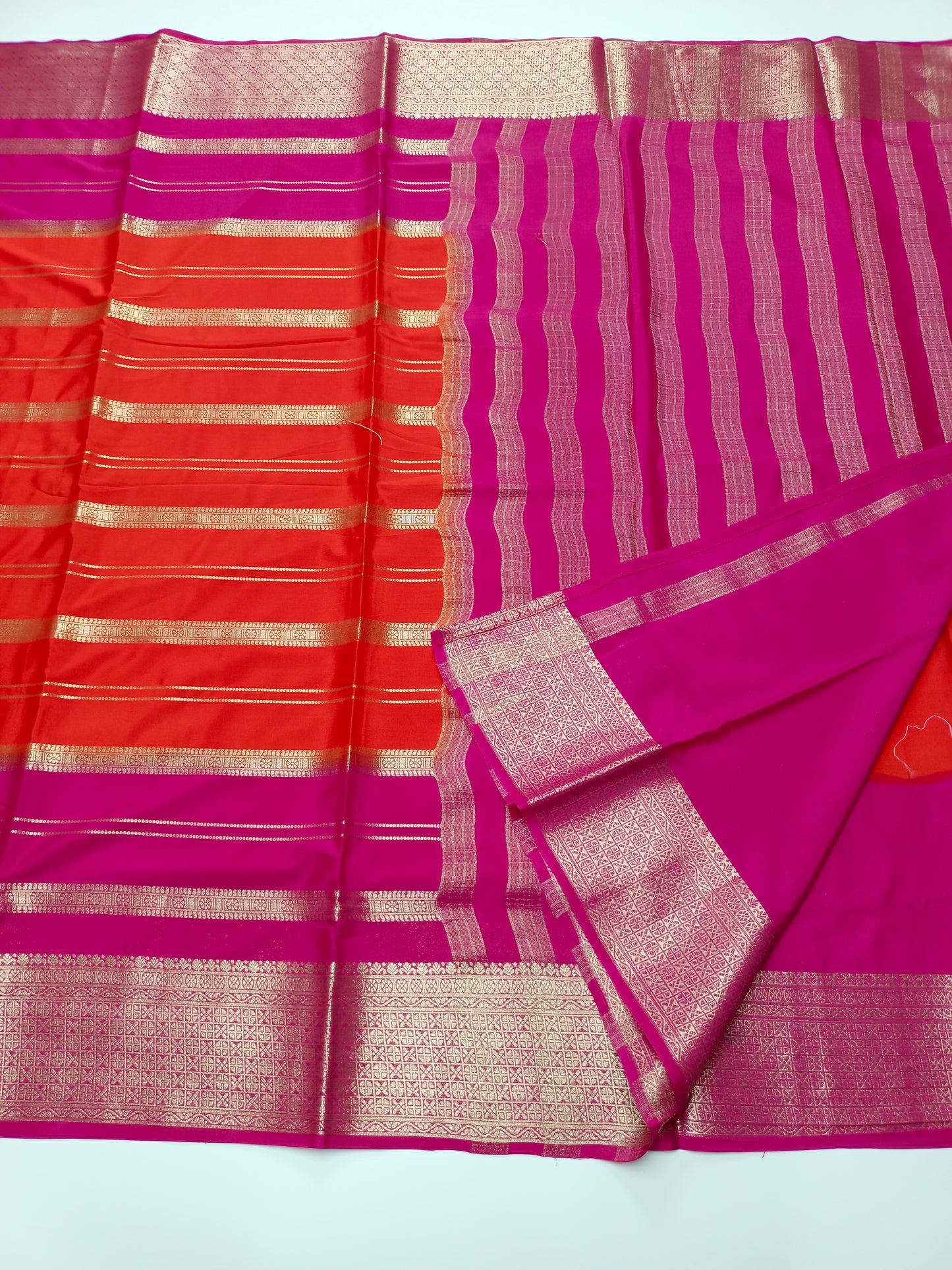 SEMI CREPE SILK SAREE