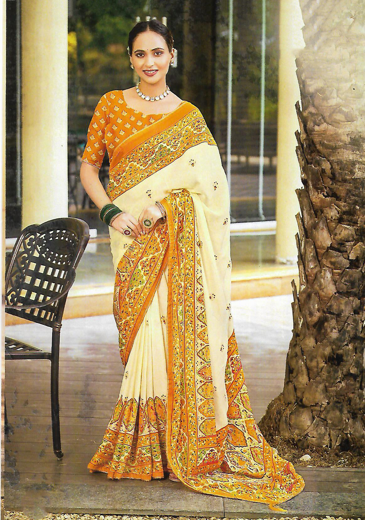 FANCY SYNTHETIC SAREE