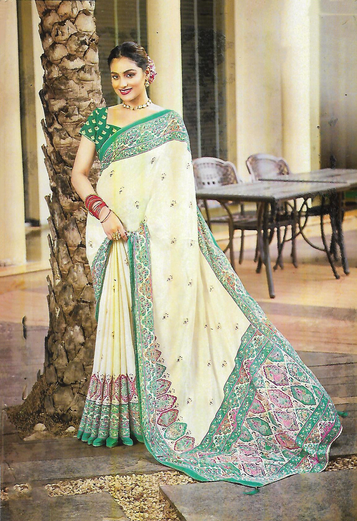 FANCY SYNTHETIC SAREE