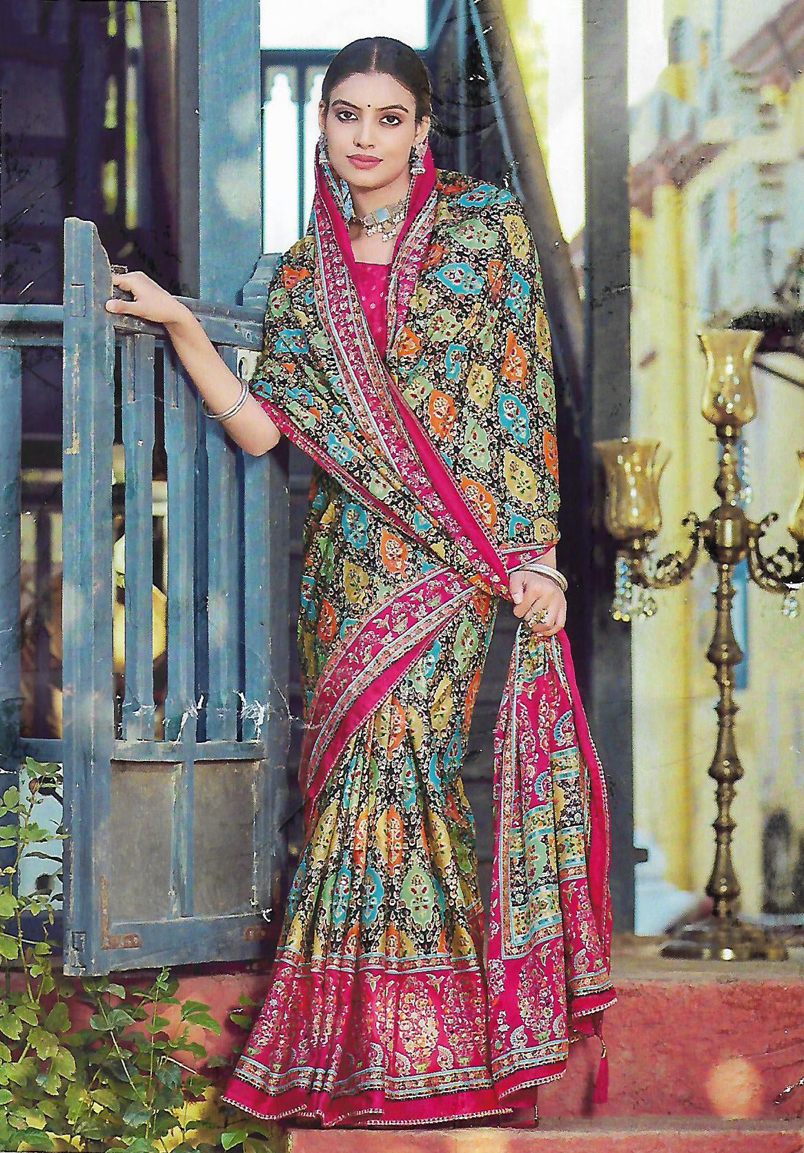 FANCY SYNTHETIC SAREE
