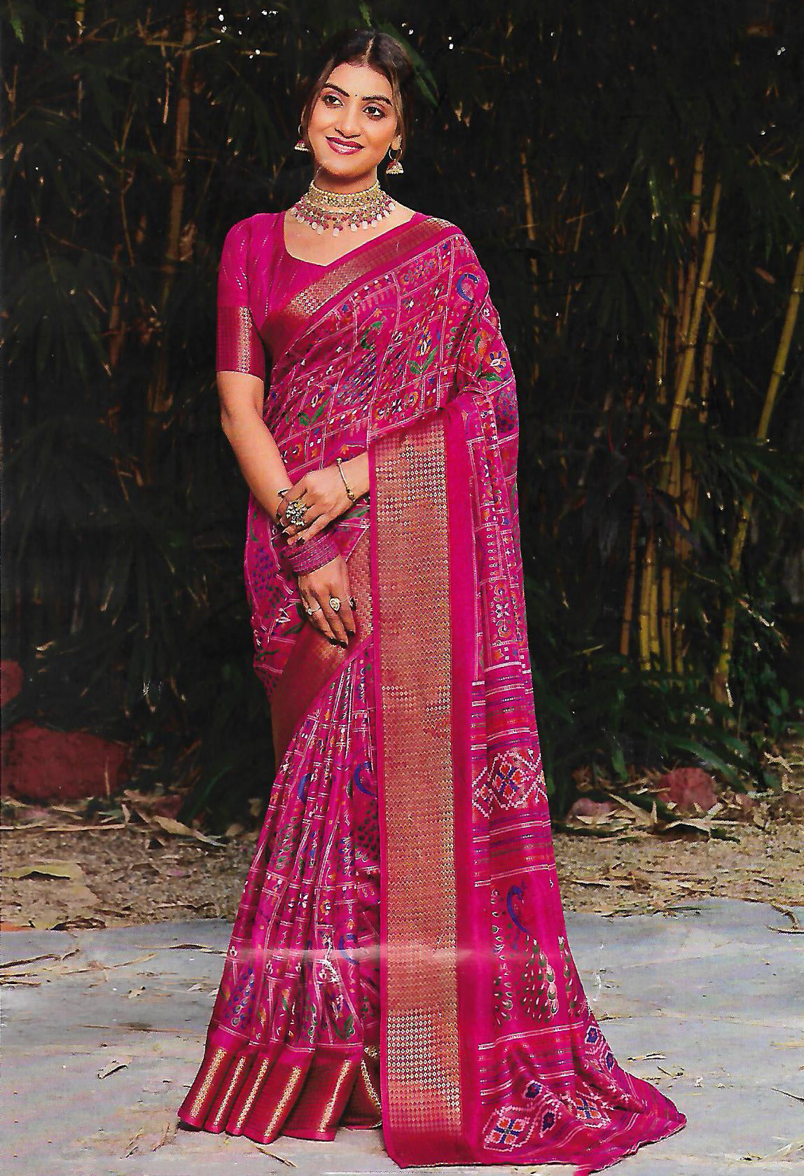 FANCY SYNTHETIC SAREE