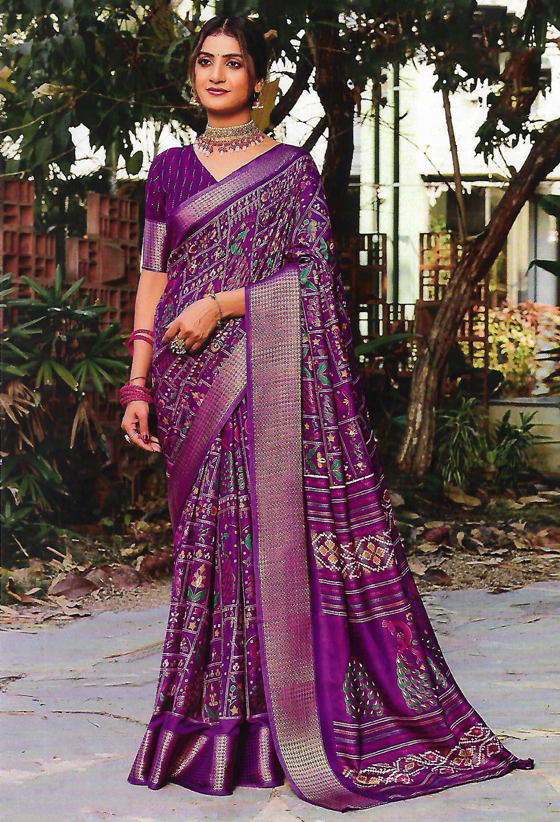 FANCY SYNTHETIC SAREE