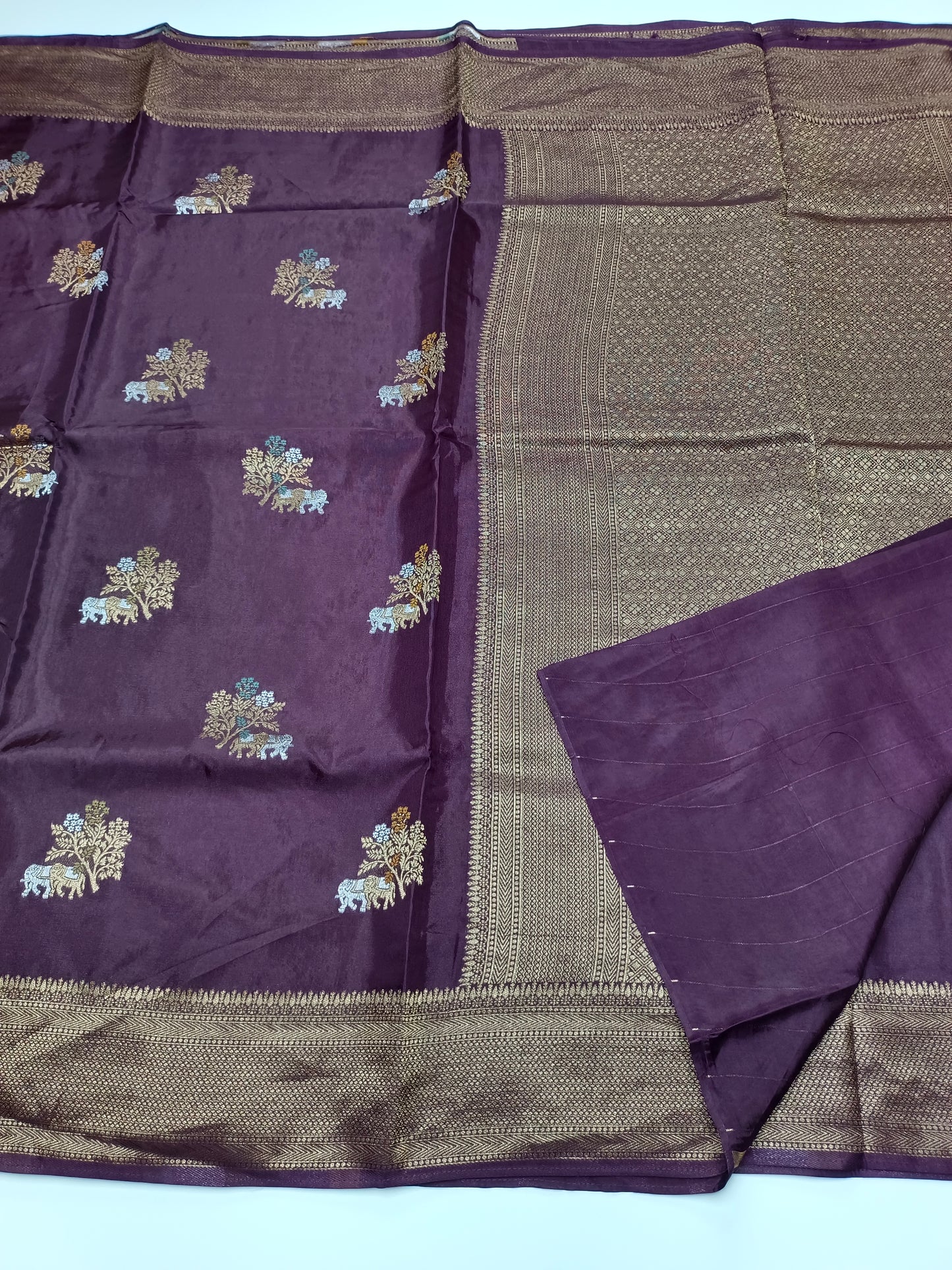 FANCY VISCOSE SILK SAREE