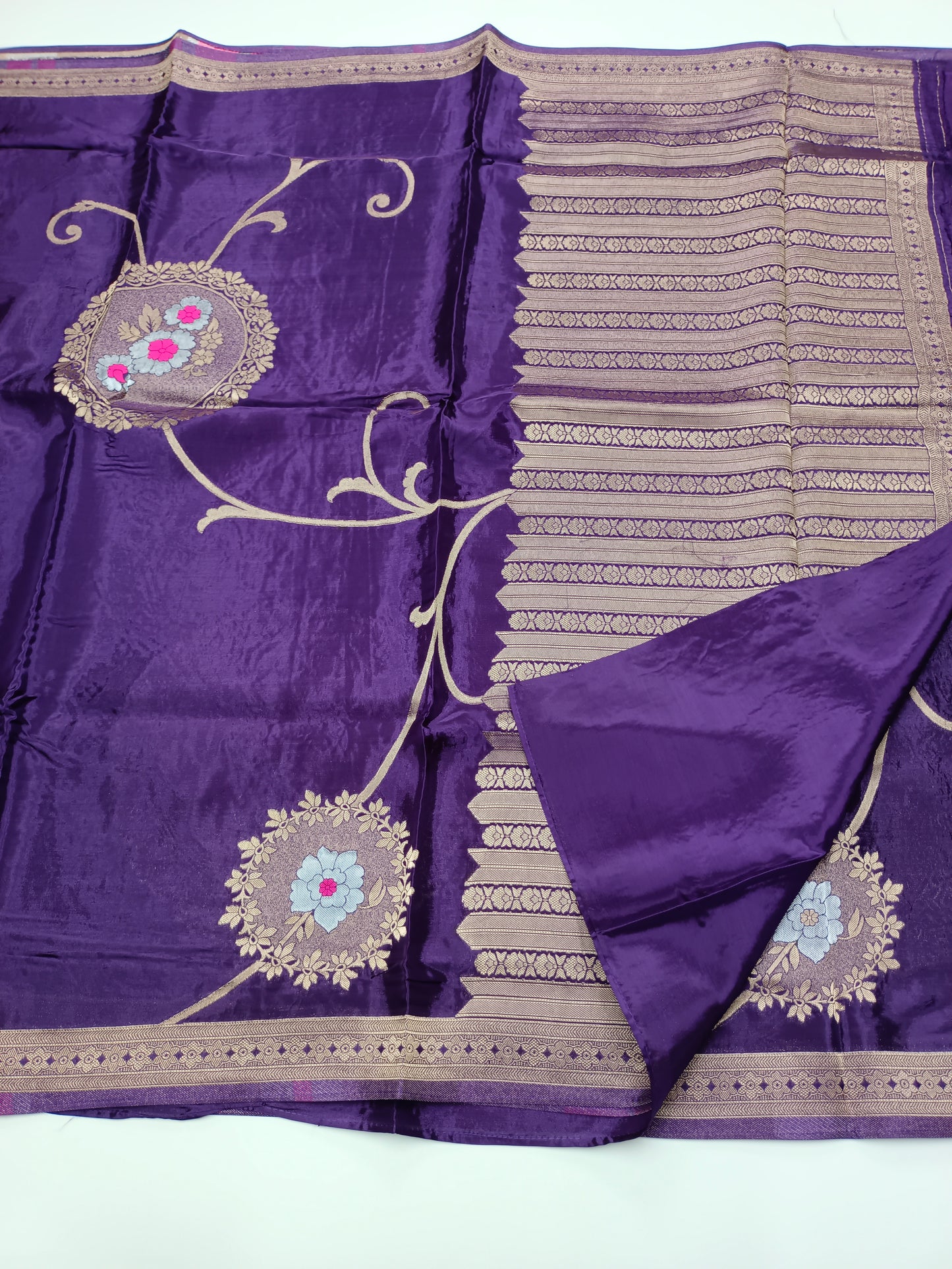 FANCY VISCOSE SILK SAREE