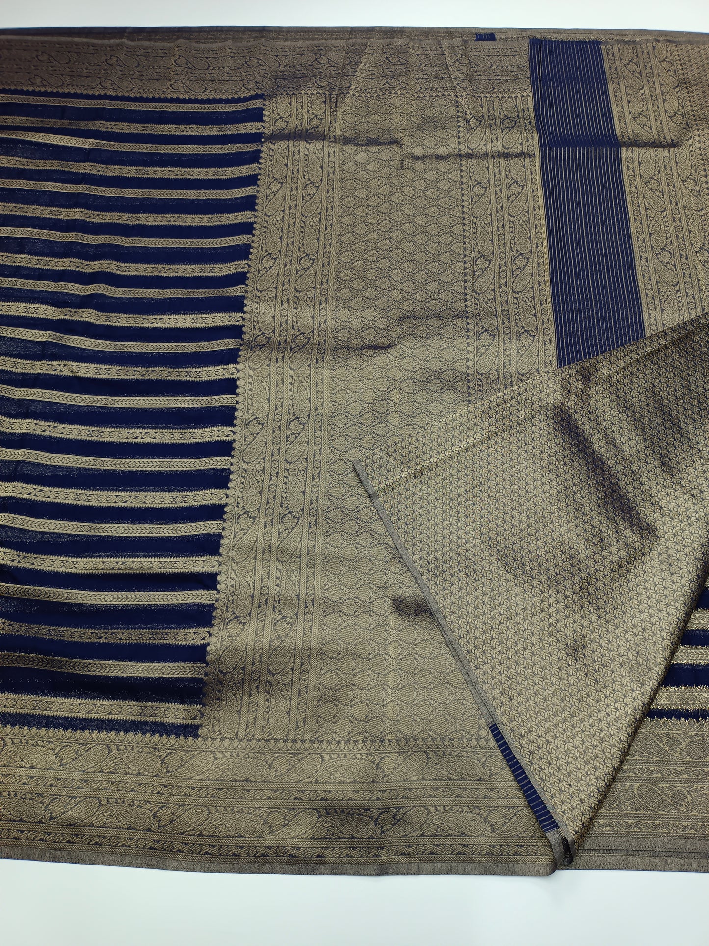 SEMI KADDI GEORGETTE SAREE
