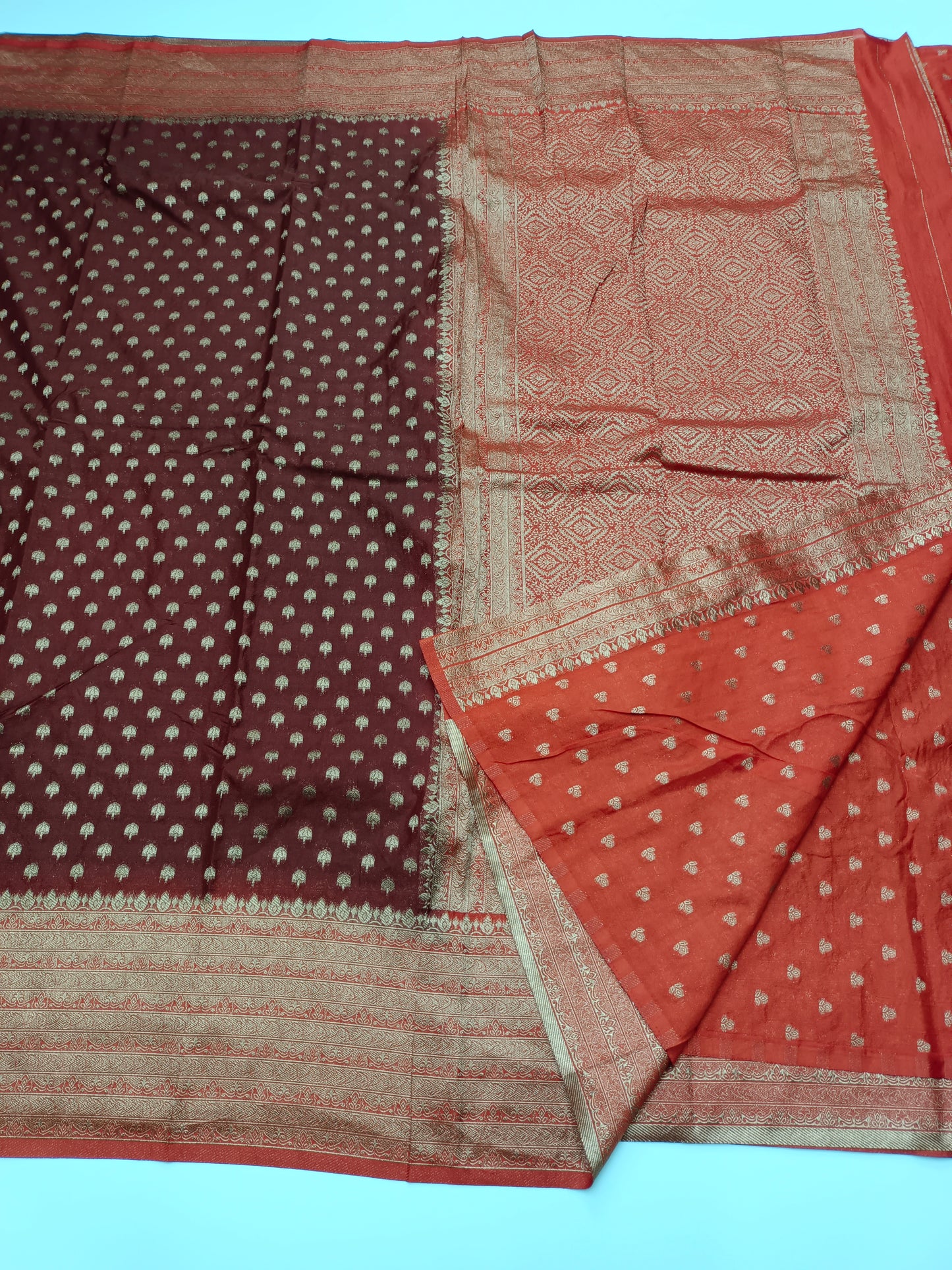 SEMI KADDI GEORGETTE SAREE