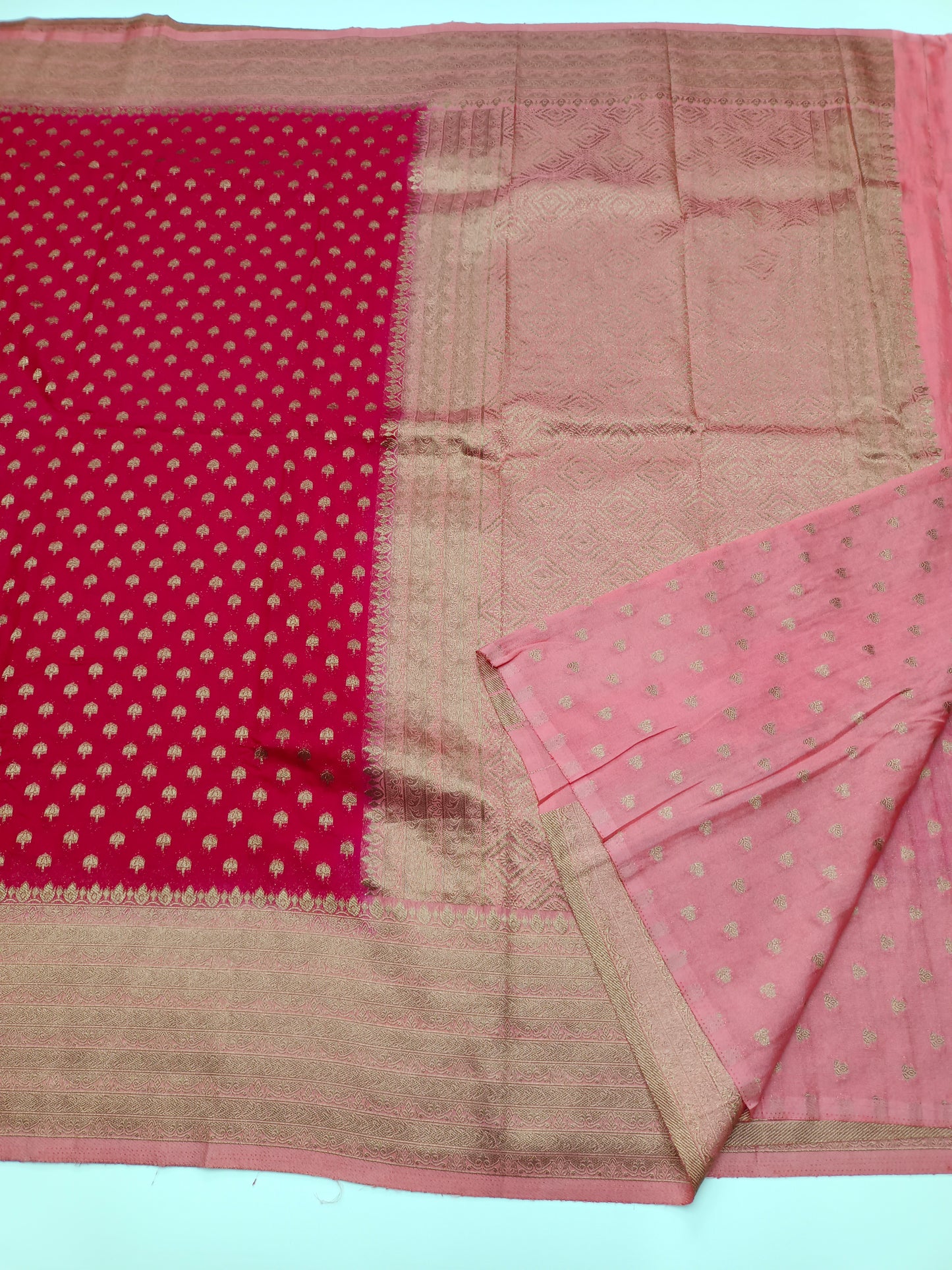SEMI KADDI GEORGETTE SAREE