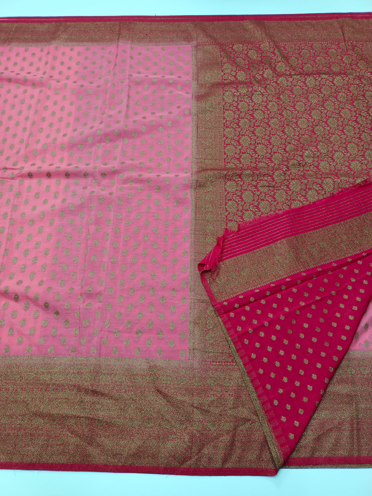 SEMI KADDI GEORGETTE SAREE