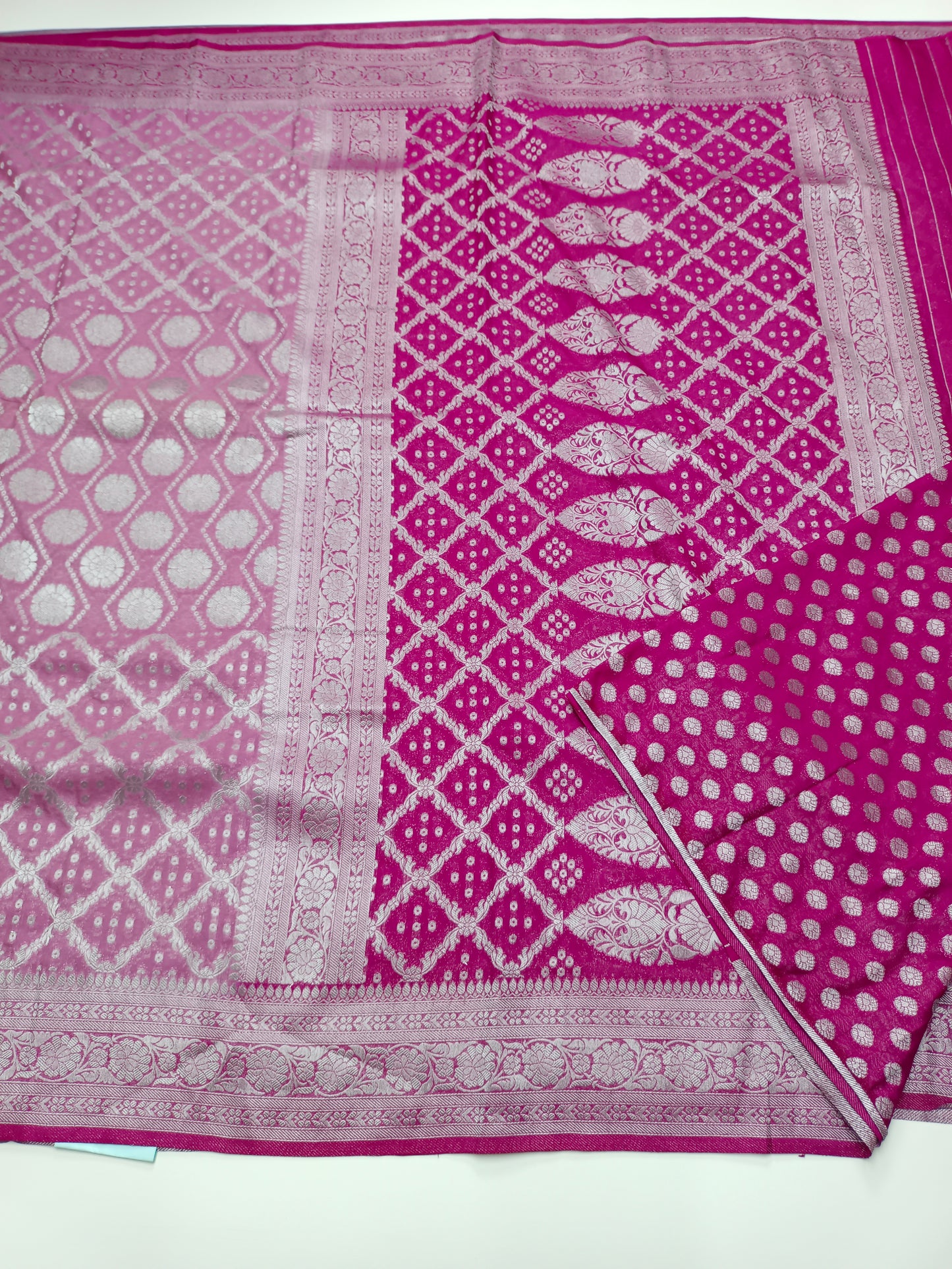 SEMI KADDI GEORGETTE SAREE