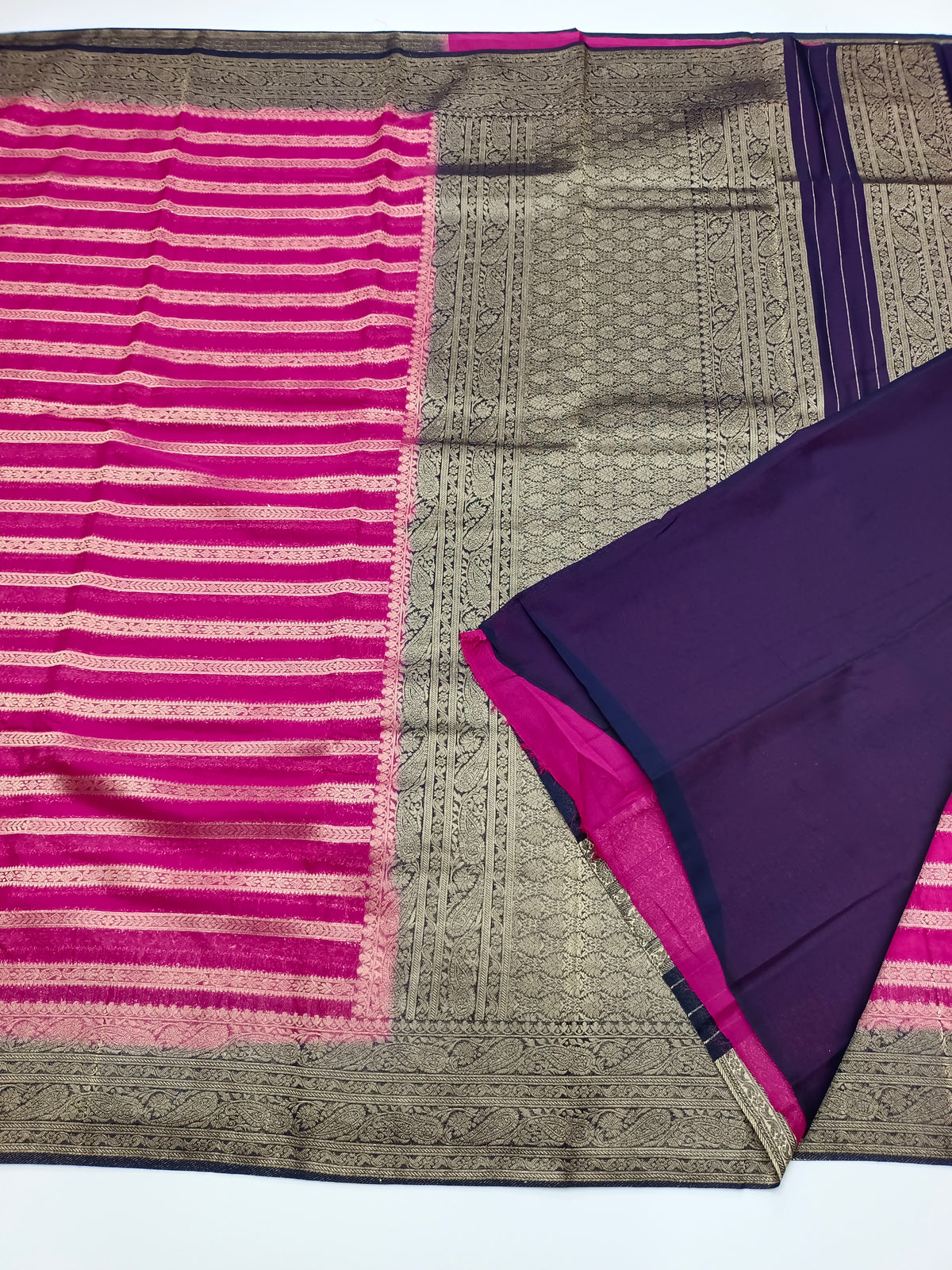 SEMI KADDI GEORGETTE SAREE
