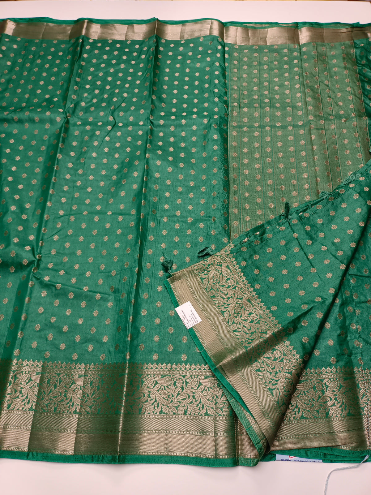 FANCY TUSSER SILK SAREE