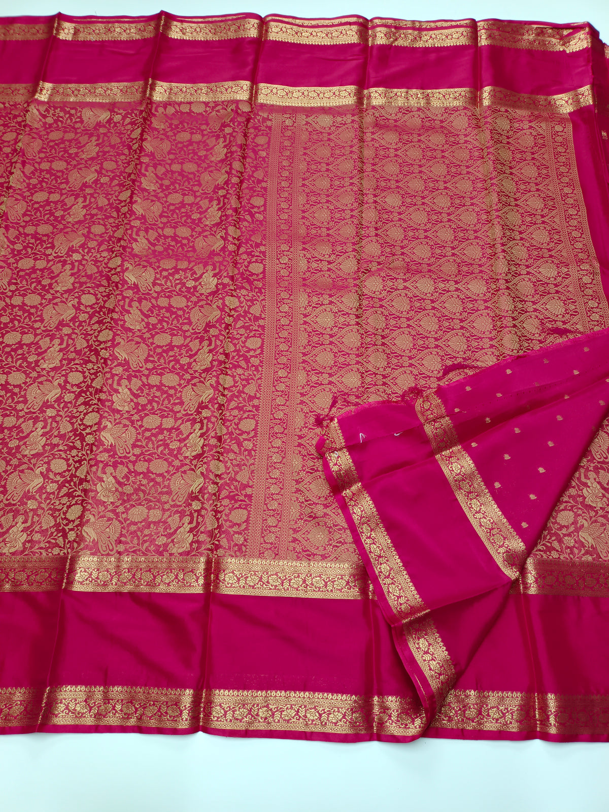 SEMI CREPE SILK SAREE