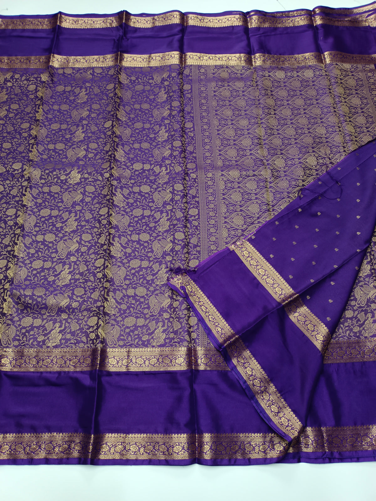 SEMI CREPE SILK SAREE