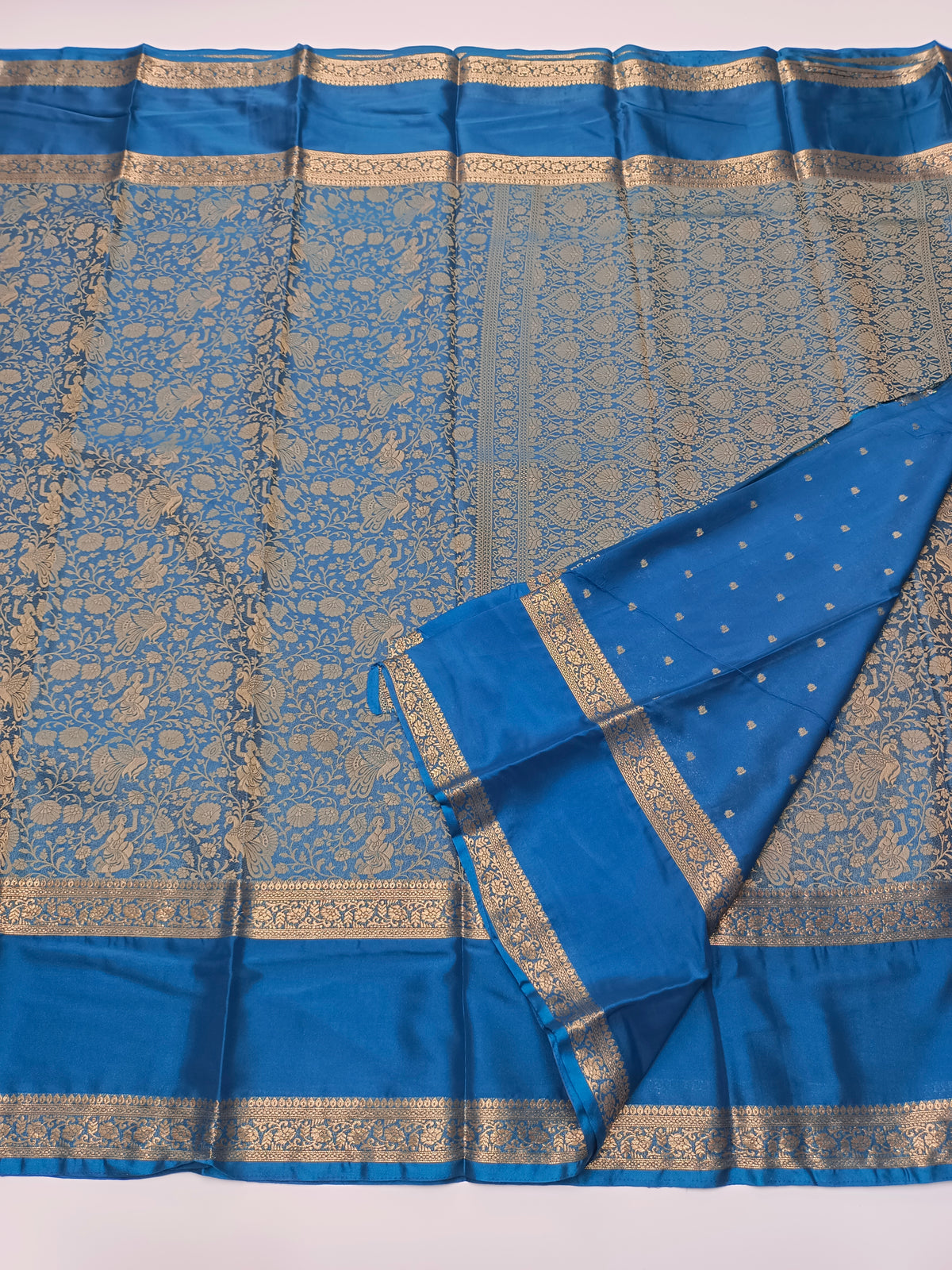 SEMI CREPE SILK SAREE