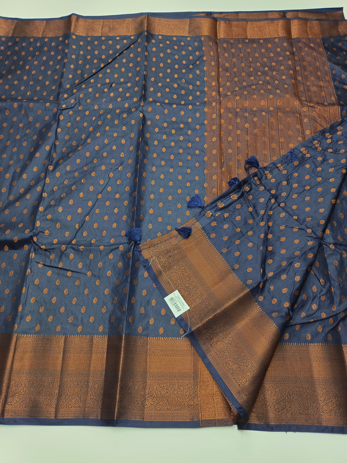 FANCY TUSSER SILK SAREE