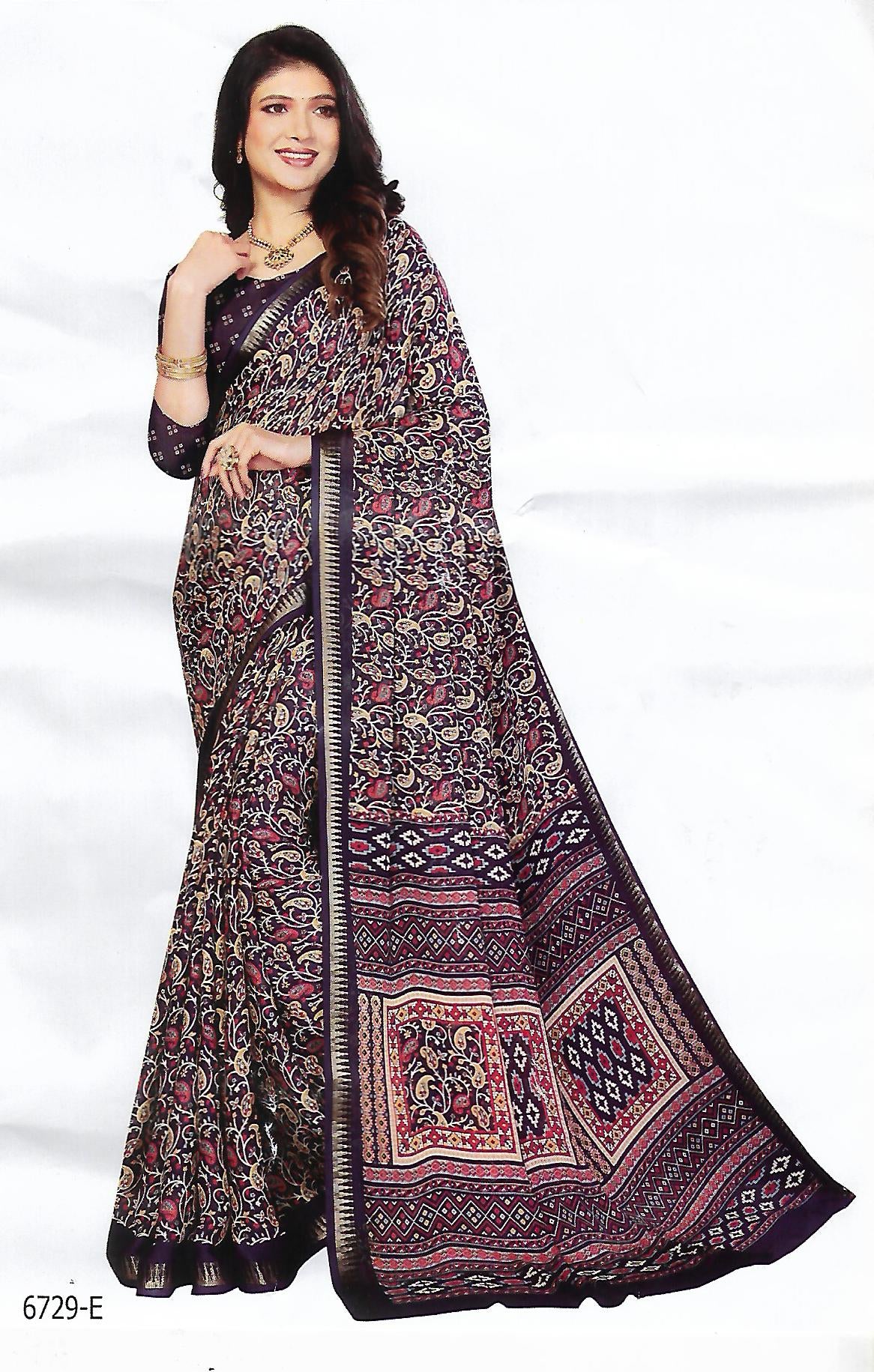FANCY SYNTHETIC SAREE