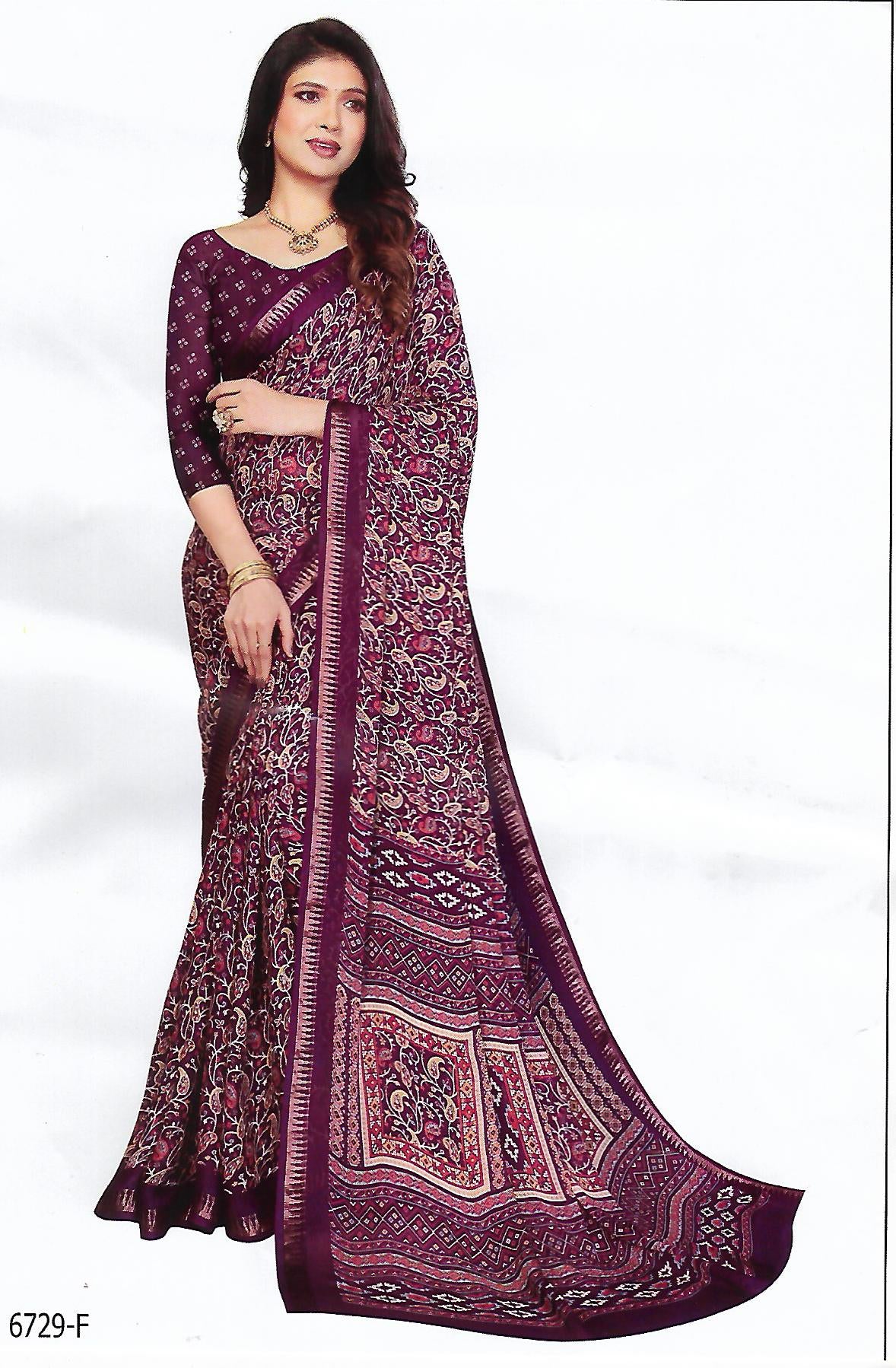 FANCY SYNTHETIC SAREE