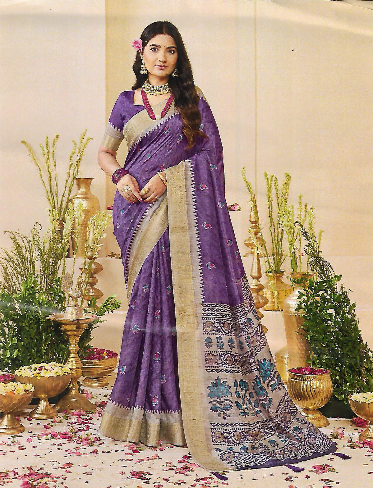 FANCY DOLA SILK SAREE