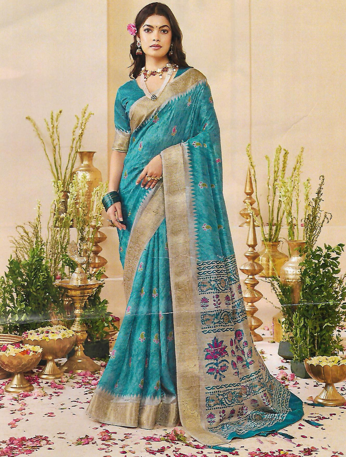 FANCY DOLA SILK SAREE