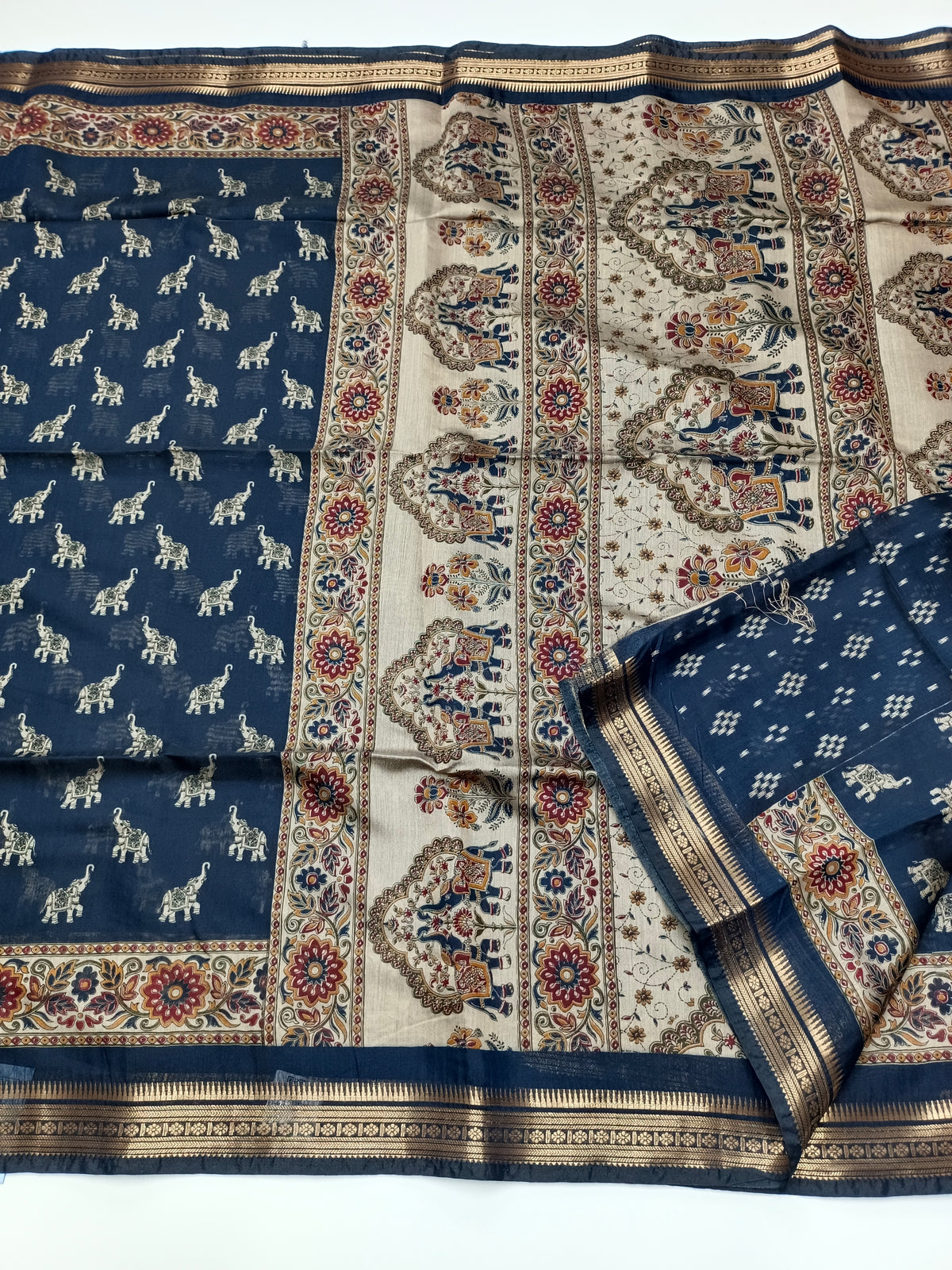 FANCY ASSAM COTTON SAREE