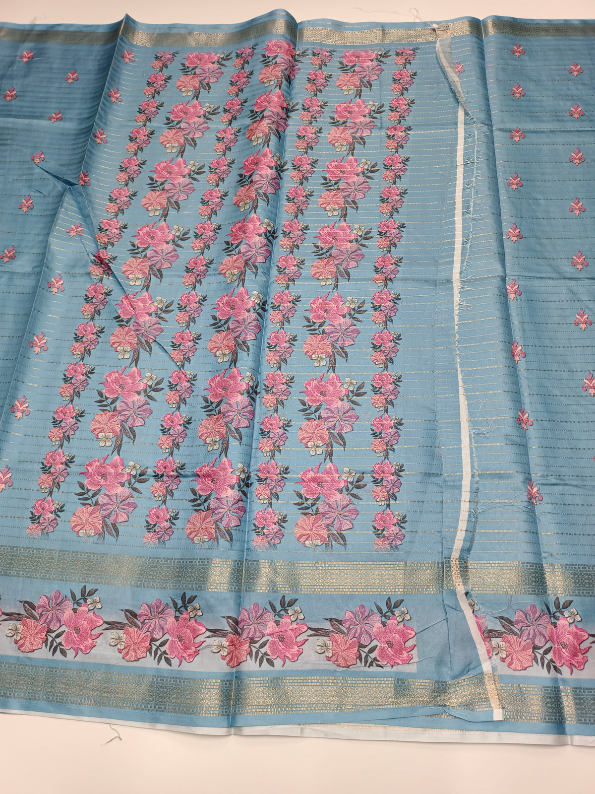 FANCY LENIN SAREE