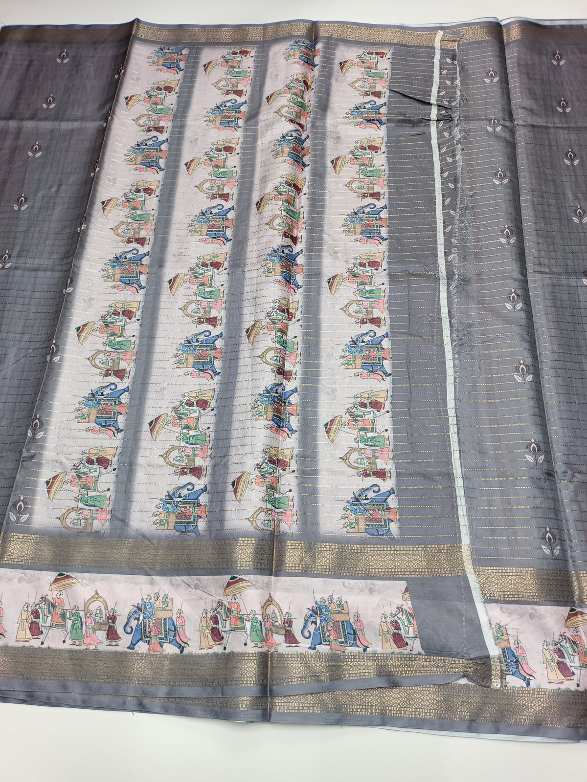 FANCY LENIN SAREE