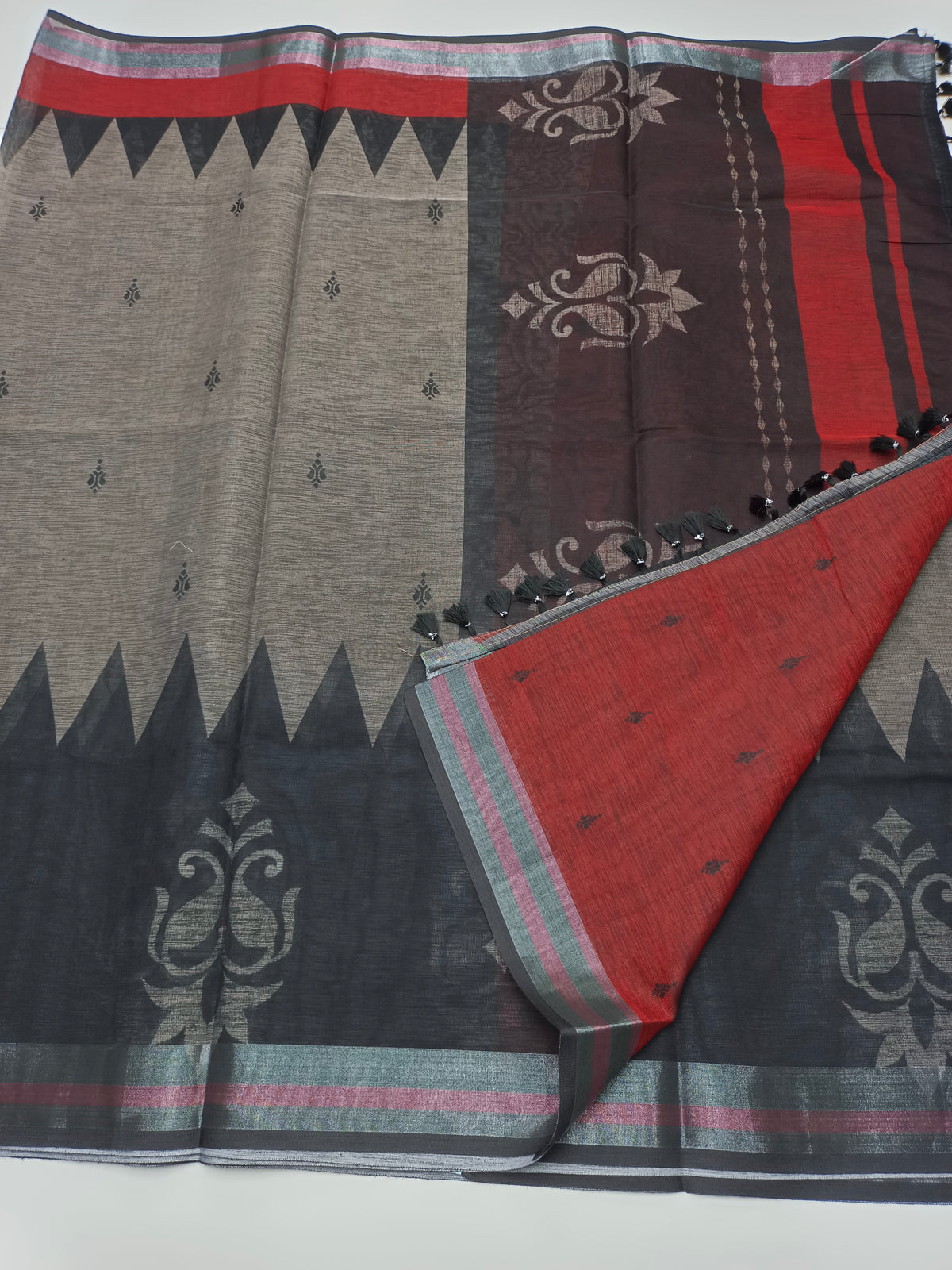 FANCY LENIN SAREE