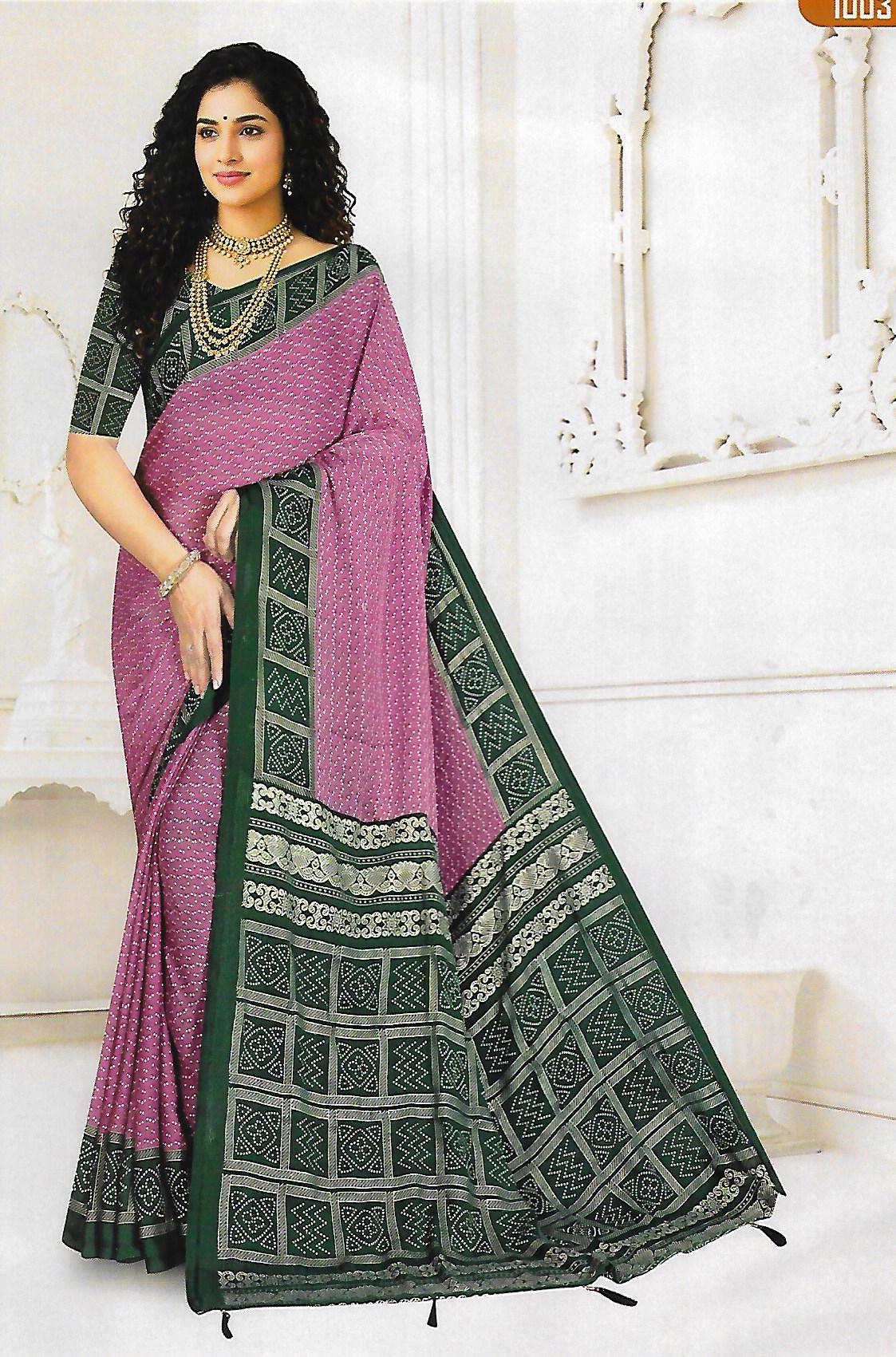 FANCY LENIN SAREE