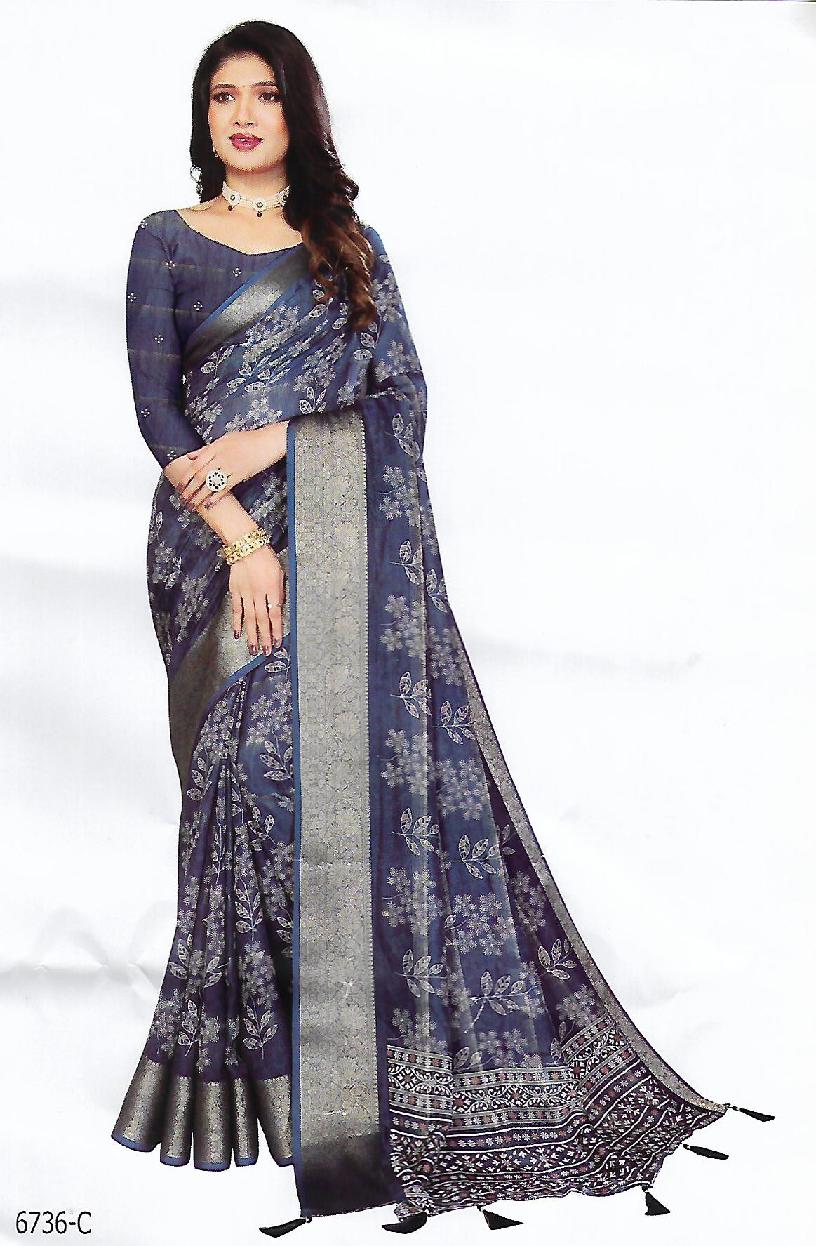 FANCY SYNTHETIC SAREE